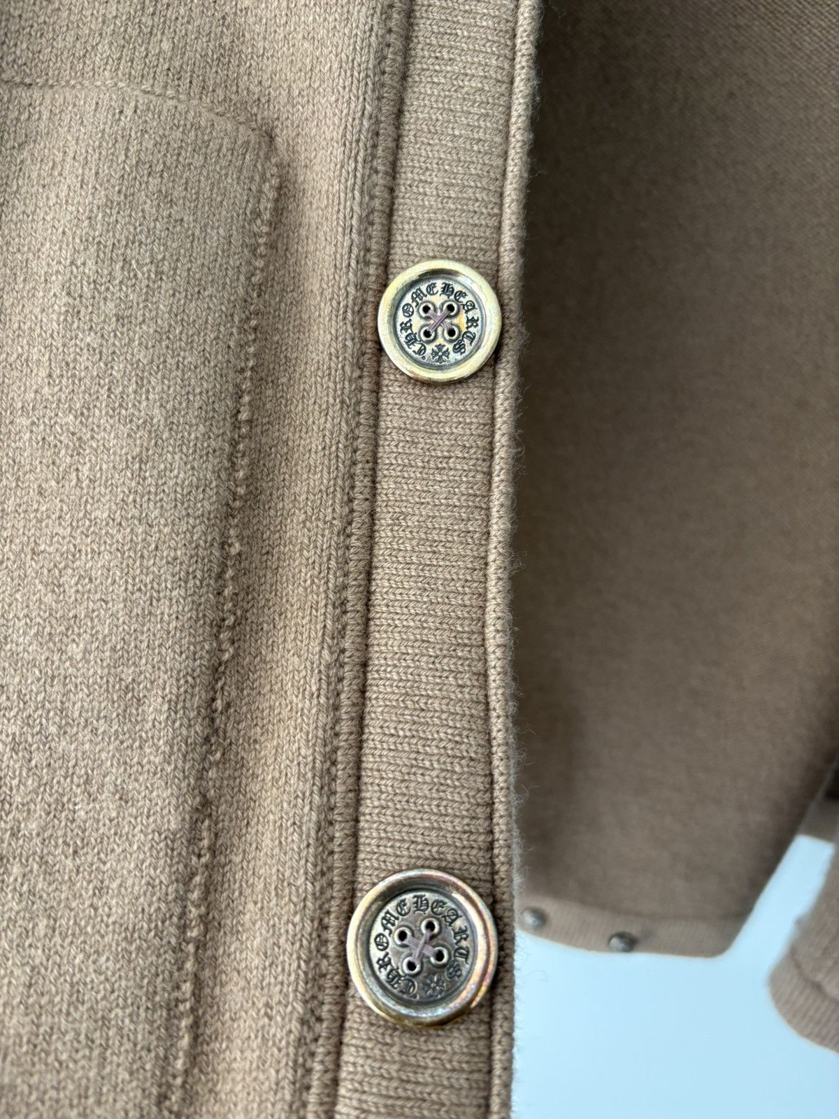 Chrome Hearts CHROME HEARTS CASHMERE CARDIGAN 💸 Size US S / EU 44-46 / 1 - 8 Thumbnail