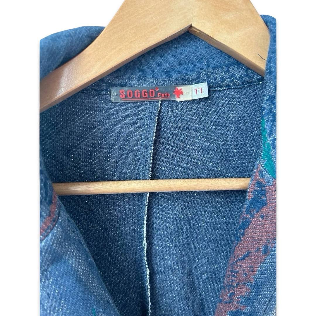 Vintage SOGGO paris blazer #134 Size XS / US 0-2 / IT 36-38 - 2 Thumbnail