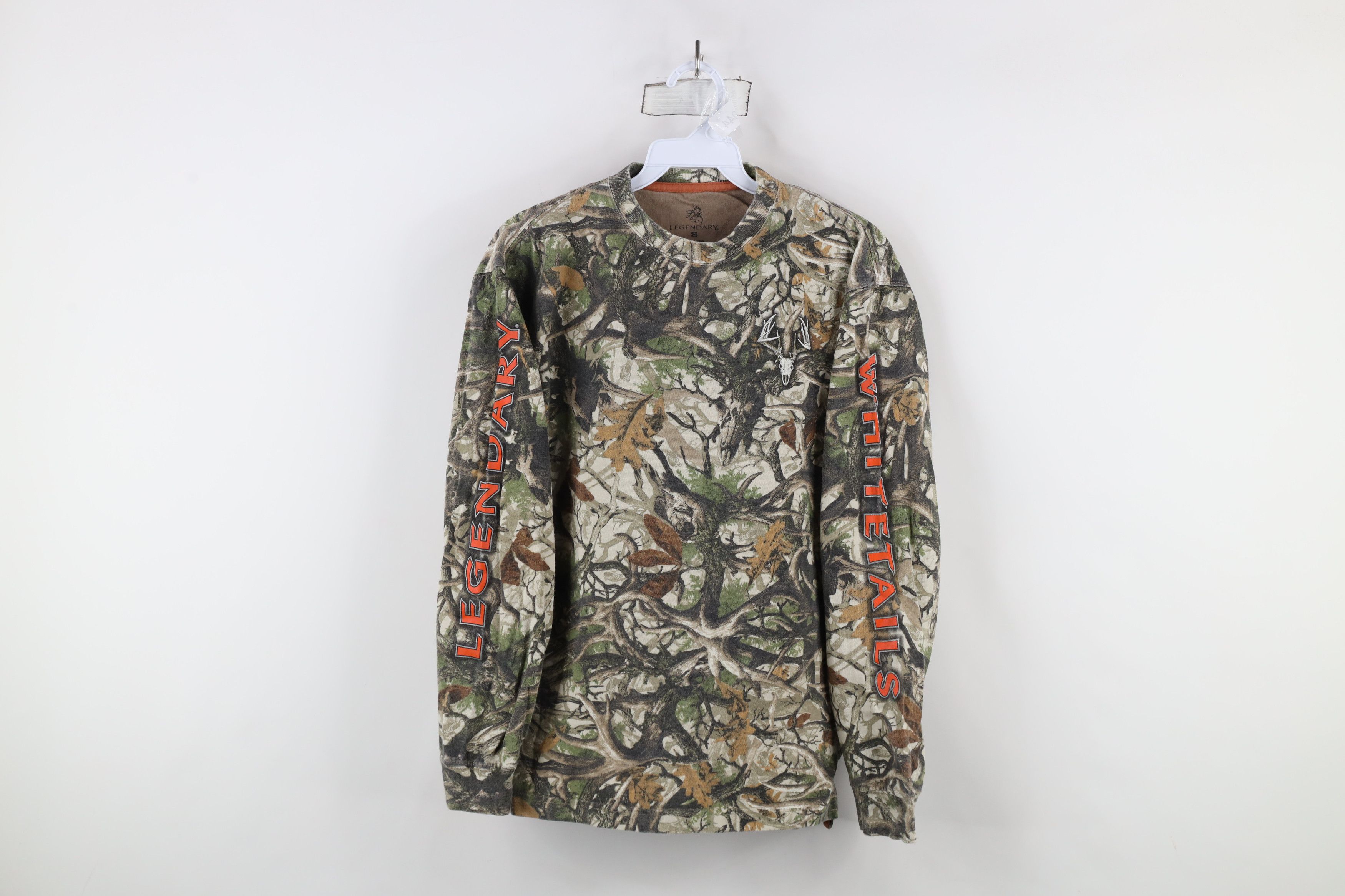 Vintage Vintage Streetwear Whitetail Camouflage Long Sleeve T-Shirt Size US S / EU 44-46 / 1 - 1 Thumbnail