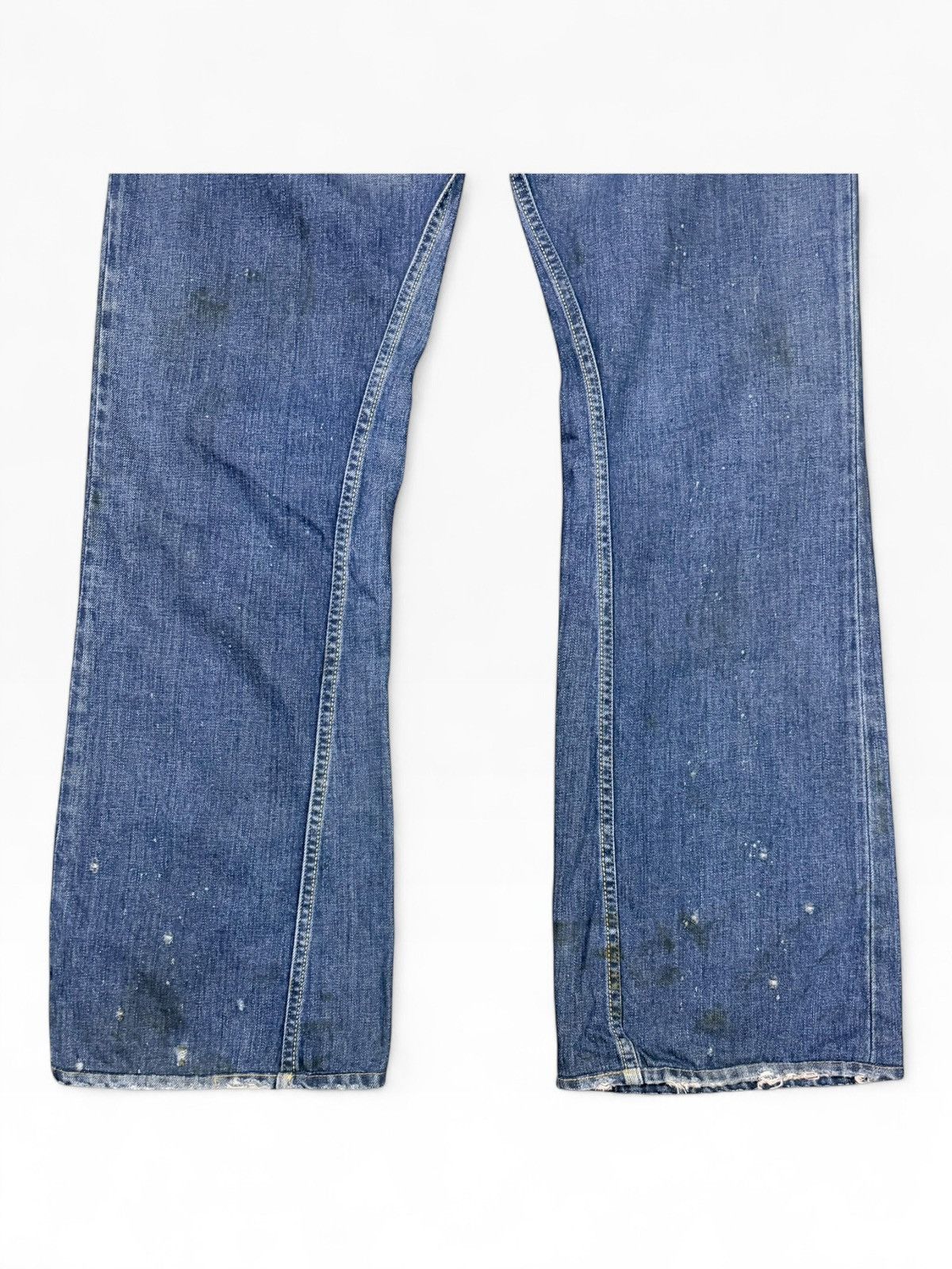 Diesel Authentic🔥Diesel Shazor Bell Bottom Wash Denim Size US 35 - 10 Thumbnail