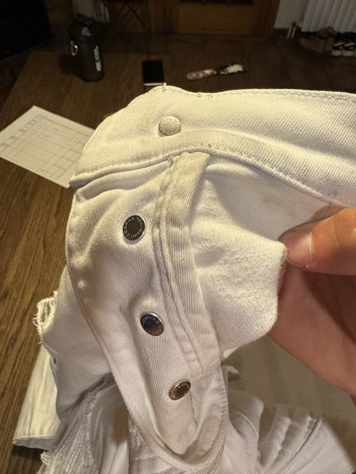 Amiri Crazy!! Amiri jeans white patch mx1’s Size US 30 / EU 46 - 7 Thumbnail