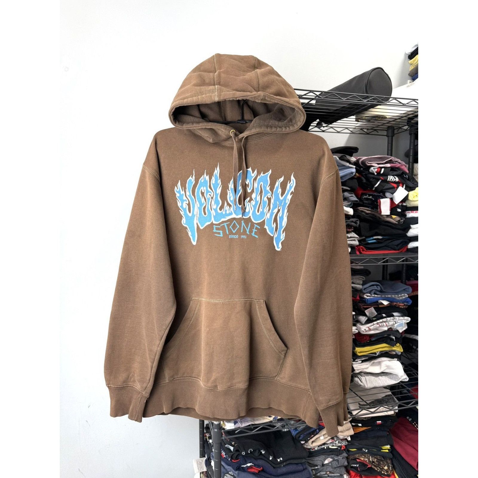 Volcom Vintage Volcom Skateboards Hoodie Surf Style Rip Curl Blind Size US L / EU 52-54 / 3 - 1 Thumbnail