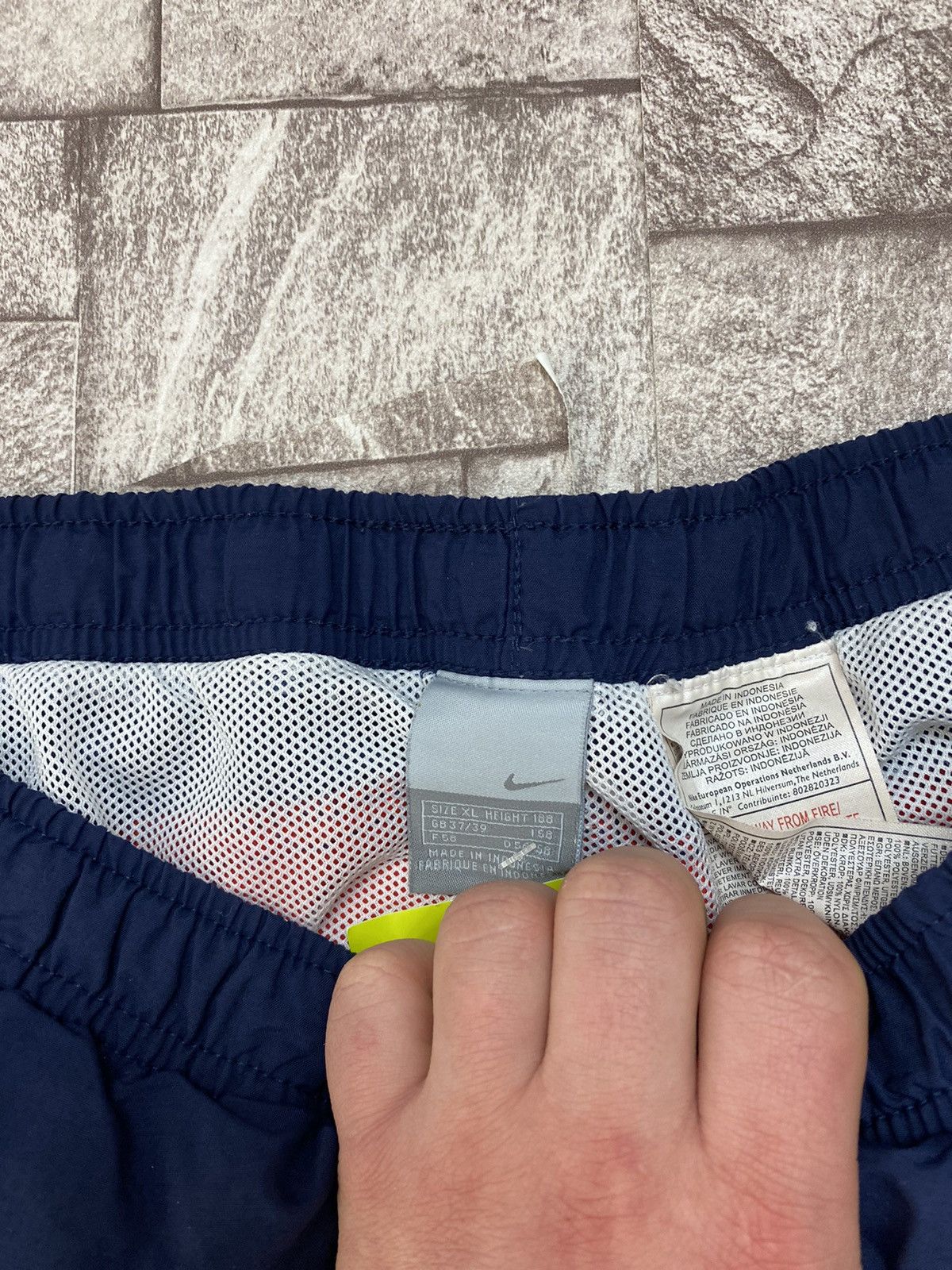 Nike × Vintage Nike Hype Nylon Vintage Shorts by Y2k Travis Scott style Xl Size US 34 / EU 50 - 5 Thumbnail