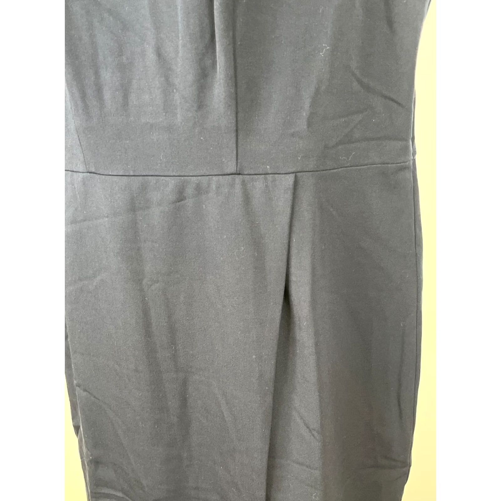 Merona Merona Dress Womens 18 Navy Blue Sleeveless Crew Neck Knee Length Sheath Office Size XXL / US 16-18 / IT 52-54 - 4 Thumbnail