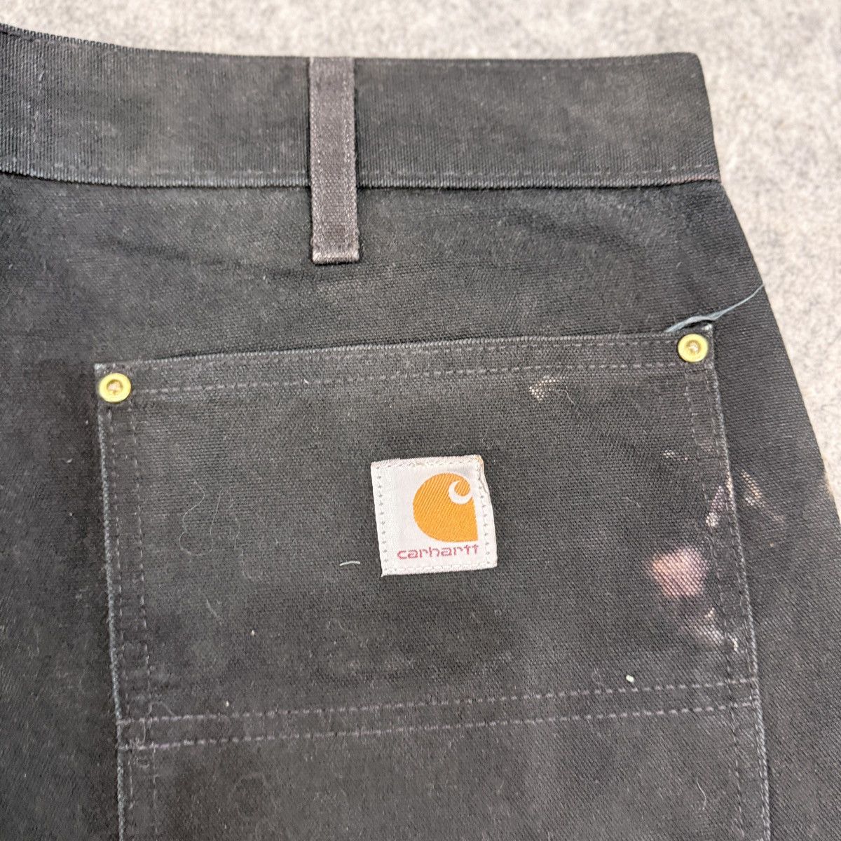 Carhartt Vintage Carhartt B01 BLK Double Knee Denim Size US 38 / EU 54 - 15 Thumbnail