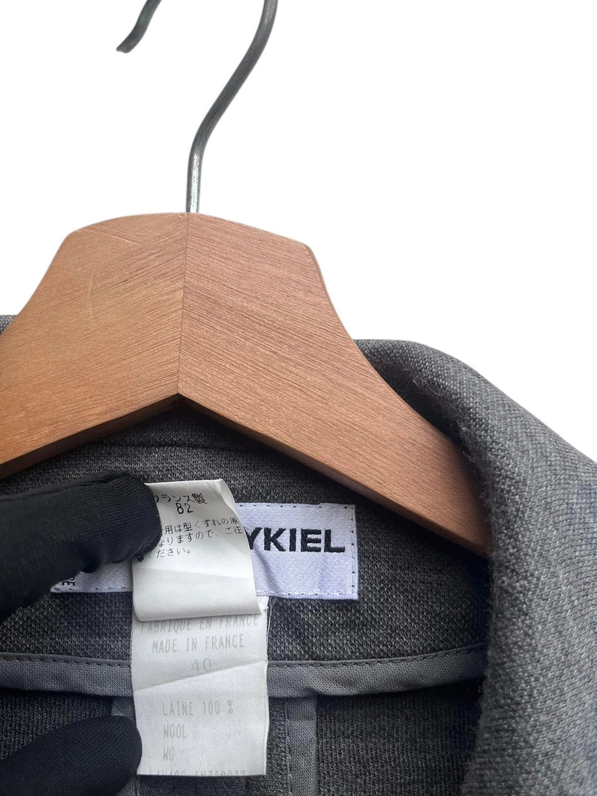 Sonia Rykiel Sonia Rykiel Double Breasted Wool Jacket Size M / US 6-8 / IT 42-44 - 9 Thumbnail