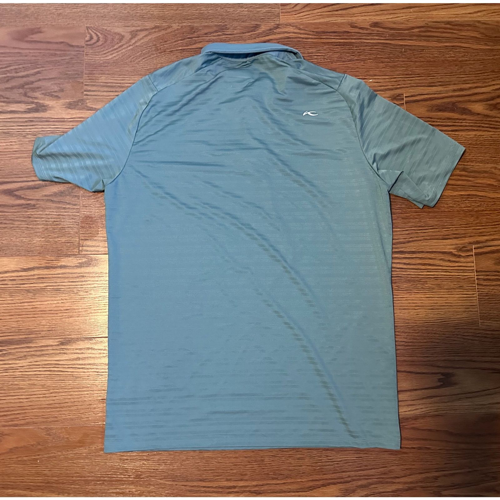 KJUS Kjus Green Mens Luis Striped Performance Golf Polo Shirt Size US M / EU 48-50 / 2 - 6 Thumbnail