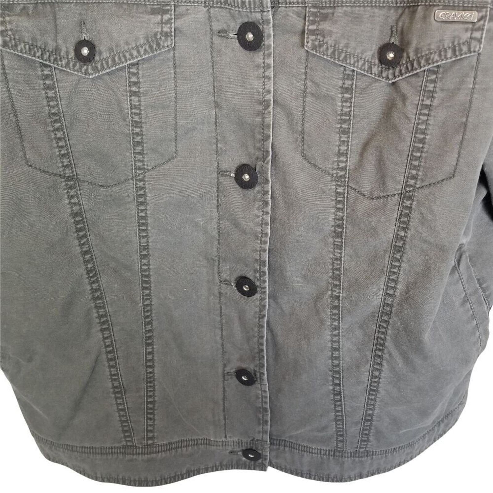 Gramicci Gramicci Womens Vaquera Organic Cotton Jacket Sz L Gorpcore Size L / US 10 / IT 46 - 4 Thumbnail