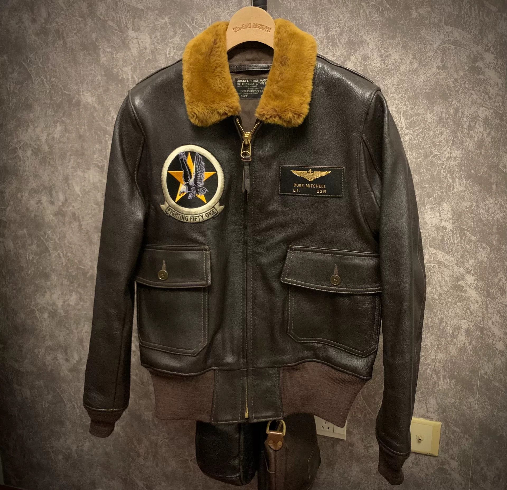 TOYS McCOY Toys McCoy G1 Goat Skin Flight Jacket Size US XXS / EU 40 - 1 Thumbnail