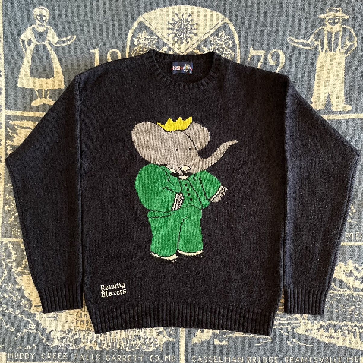 Rowing Blazers Rowing Blazers Babar Cashmere Sweater Grailed