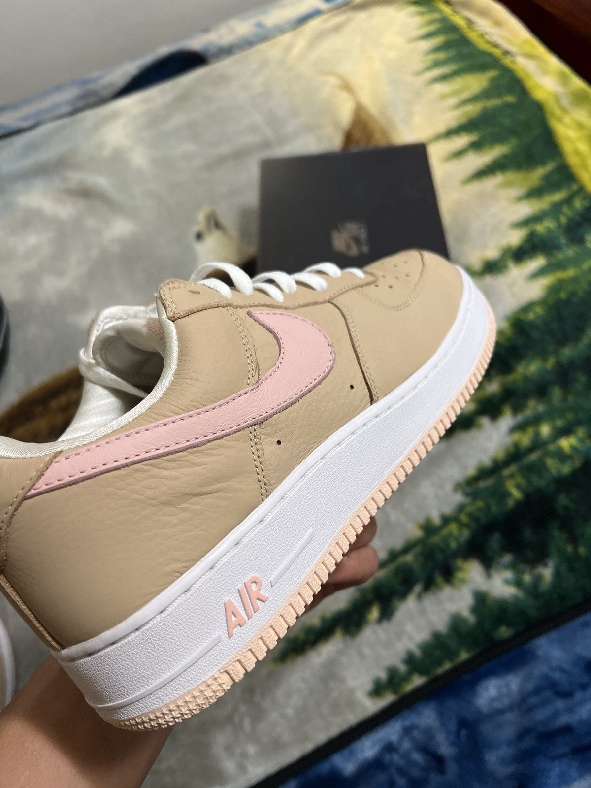 Kith × Nike *FINAL DROP* Nike x Kith Air Force 1 Linen 2016 Original Size US 10.5 / EU 43-44 - 8 Thumbnail