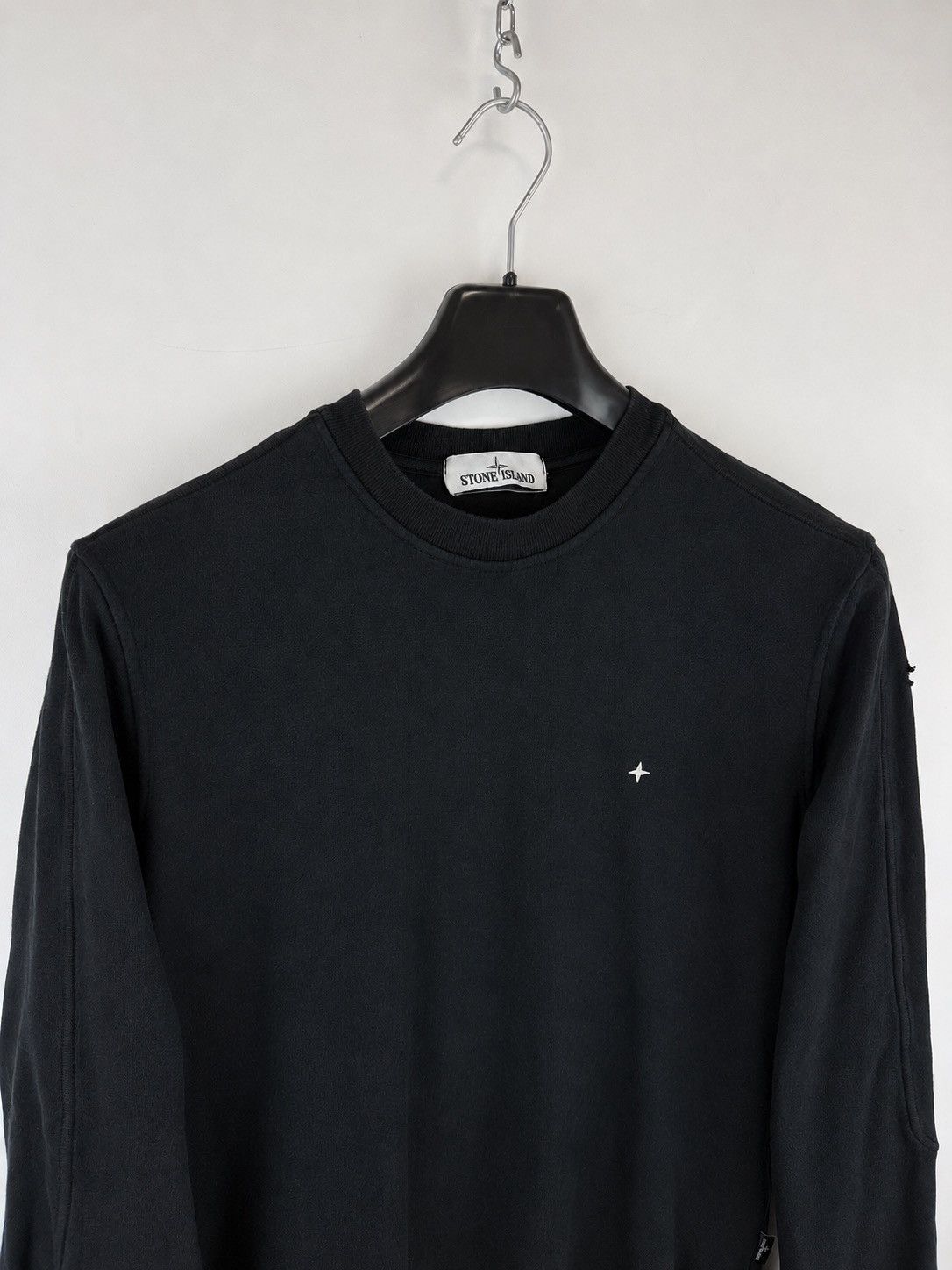 Stone Island Black Stone Island Stellina sweatshirt Size US M / EU 48-50 / 2 - 3 Thumbnail
