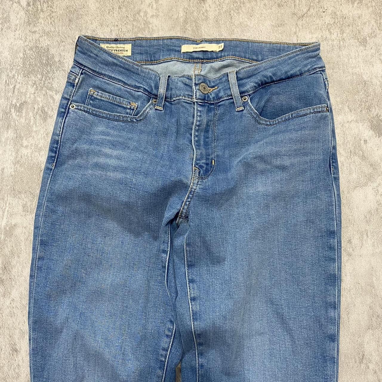 Levi's Levi's 711 blue denim jeans #denim Casual Vintage Size US 34 / EU 50 - 3 Thumbnail