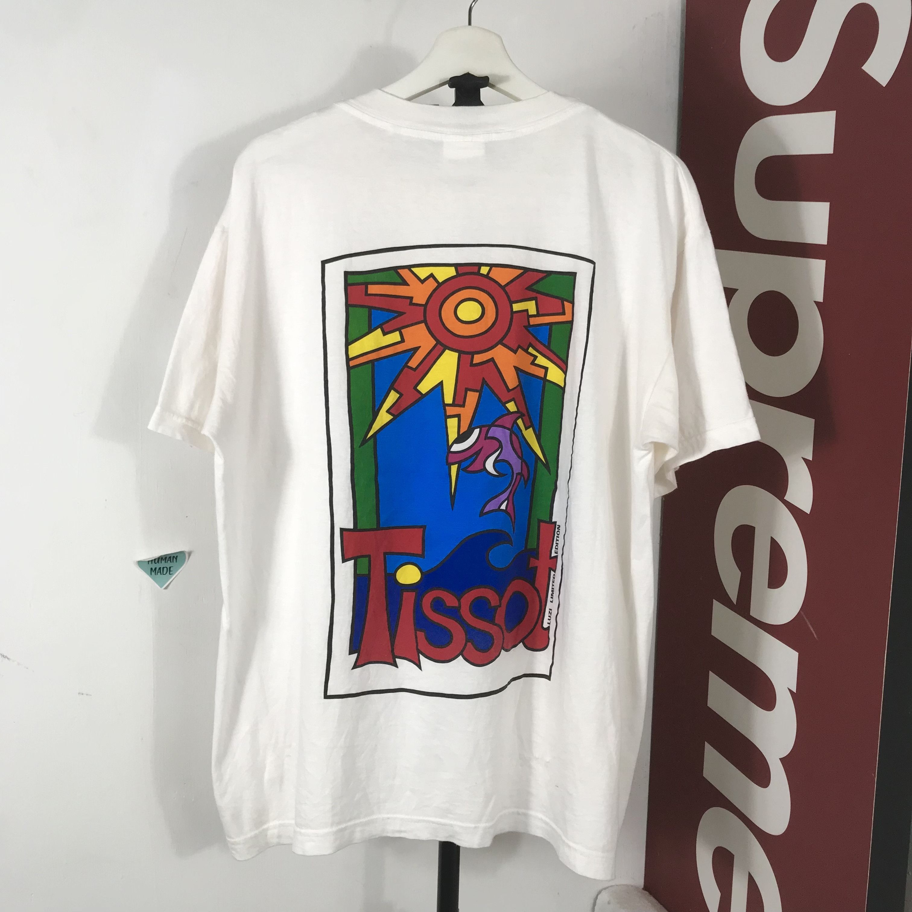 Tissot vintage 90s tissot LUZI limited edition Swiss Promo Shirt Size US XL / EU 56 / 4 - 1 Thumbnail