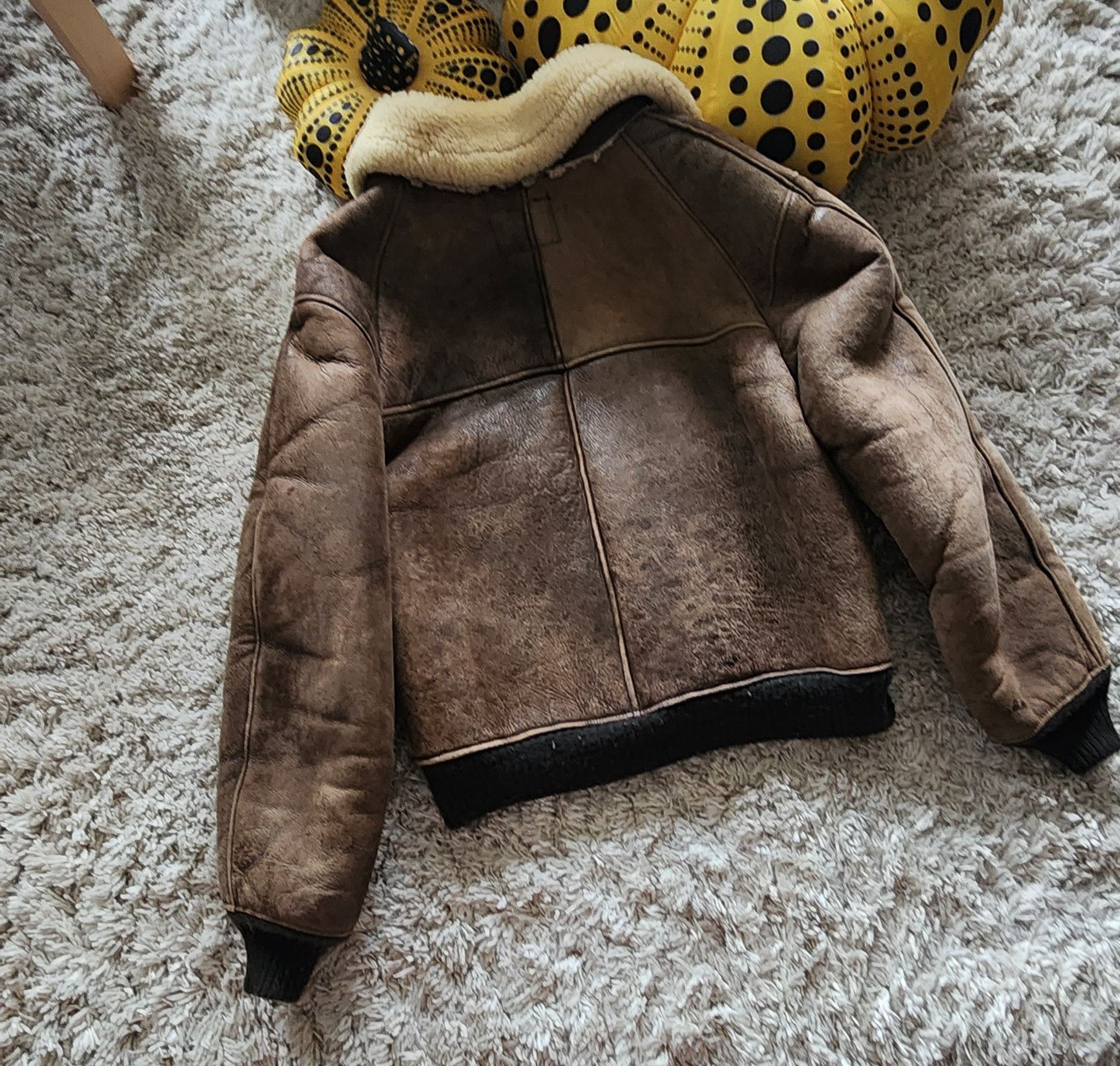 Schott Vintage x Schott x Sheepskin flight jacket Size US M / EU 48-50 / 2 - 2 Thumbnail