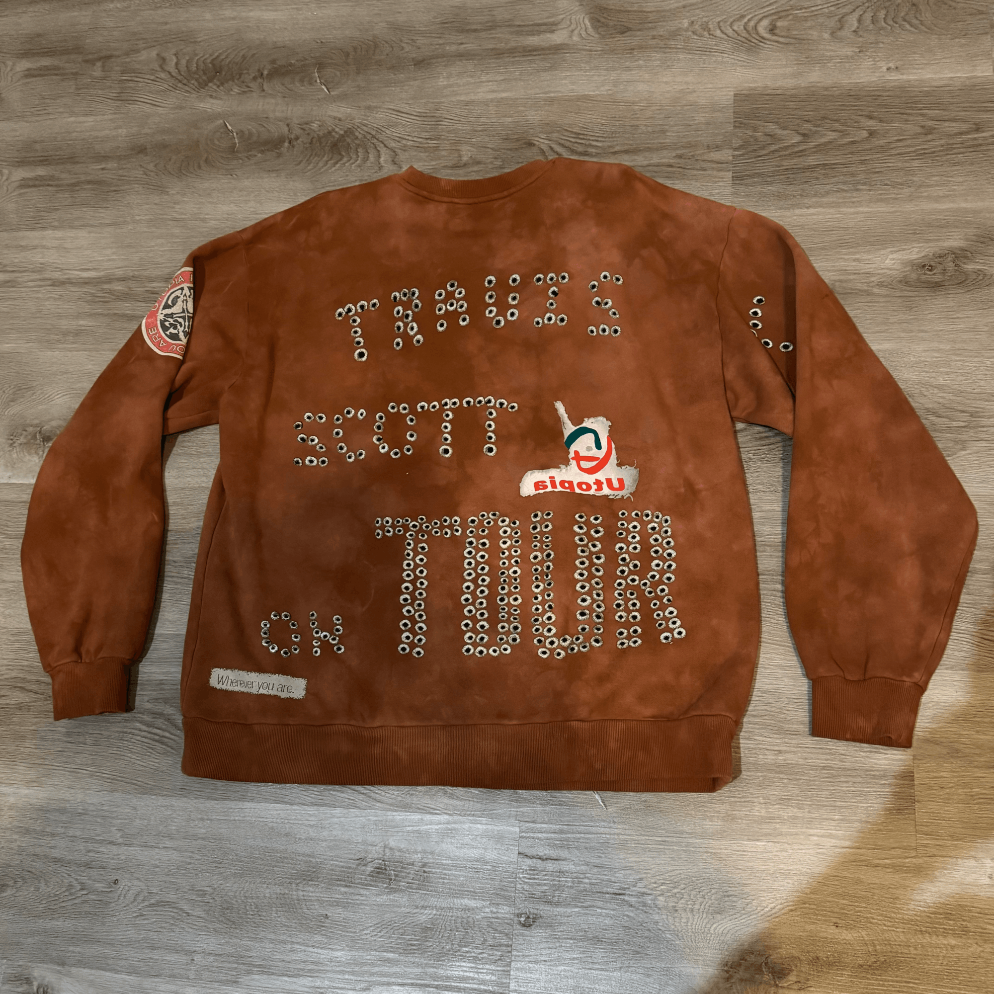 Travis Scott Travis Scott Utopia Tour Crewneck Size US XL / EU 56 / 4 - 3 Thumbnail