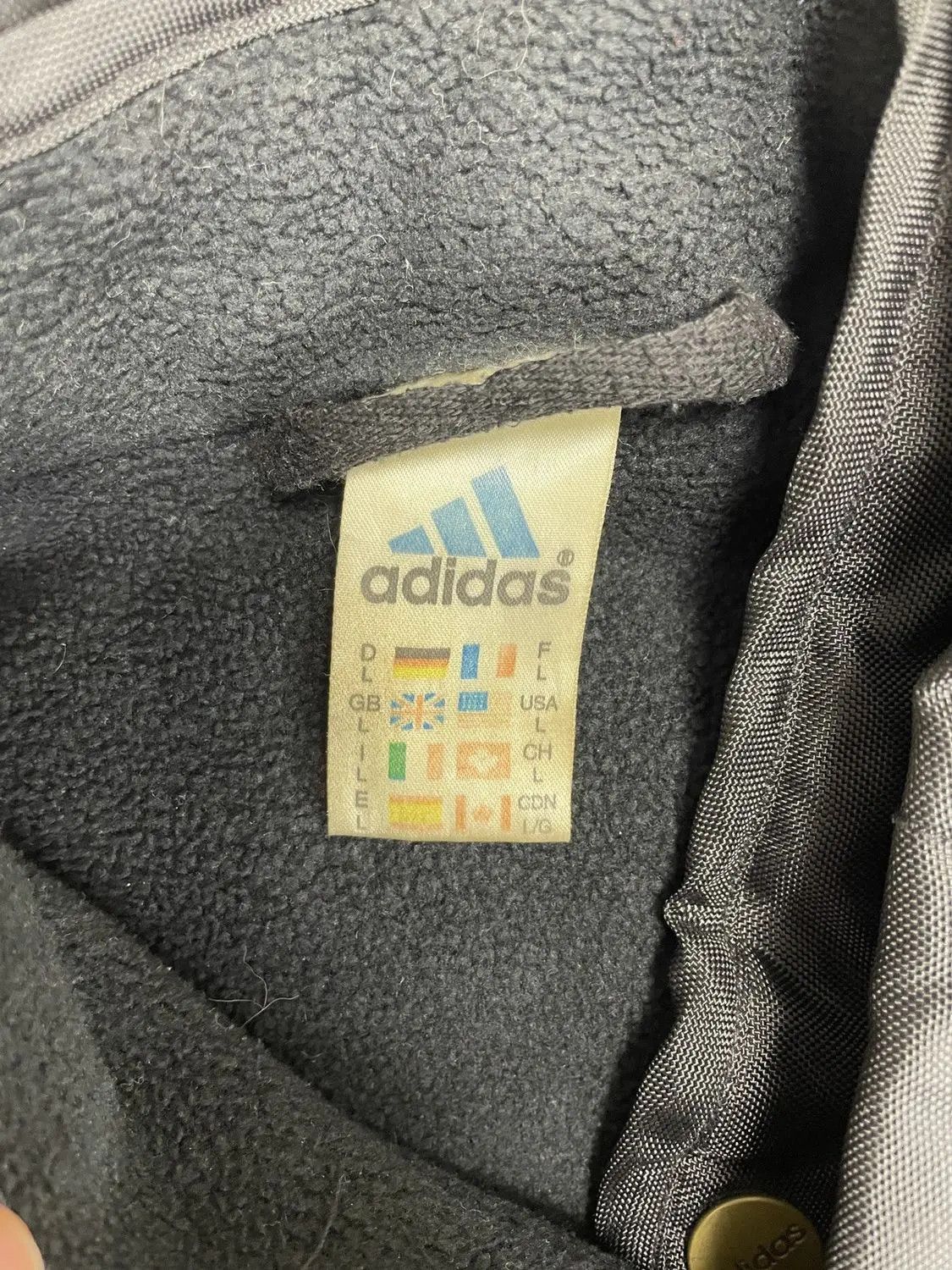 Adidas ADIDAS VINTAGE SOCCER BOMBER LIGHT JACKET FRANCE 98 Size US XL / EU 56 / 4 - 5 Thumbnail