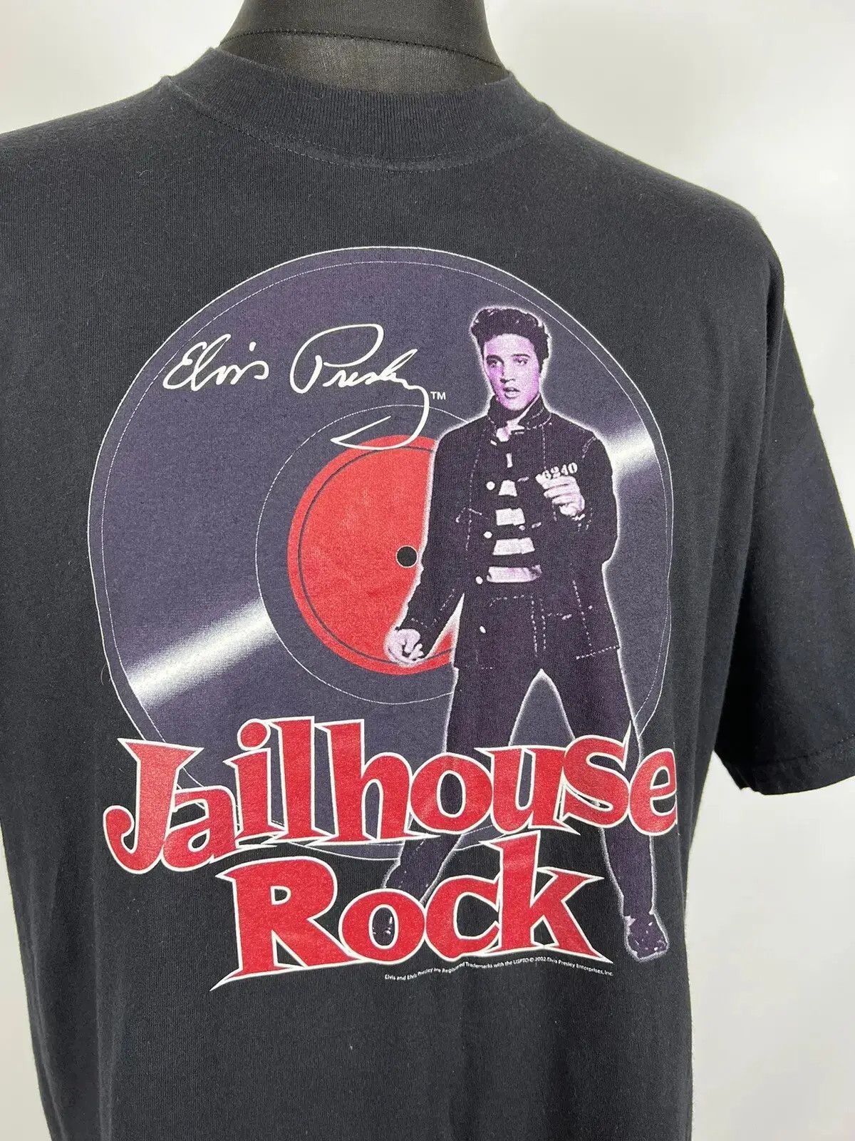 Band Tees × Vintage Vintage Elvis Presley tee Size US XL / EU 56 / 4 - 3 Thumbnail