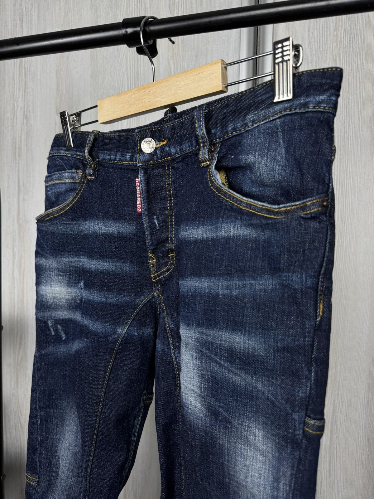 Dsquared2 Dsquared2 classic kenny twist jeans faded distressed Size US 30 / EU 46 - 4 Thumbnail