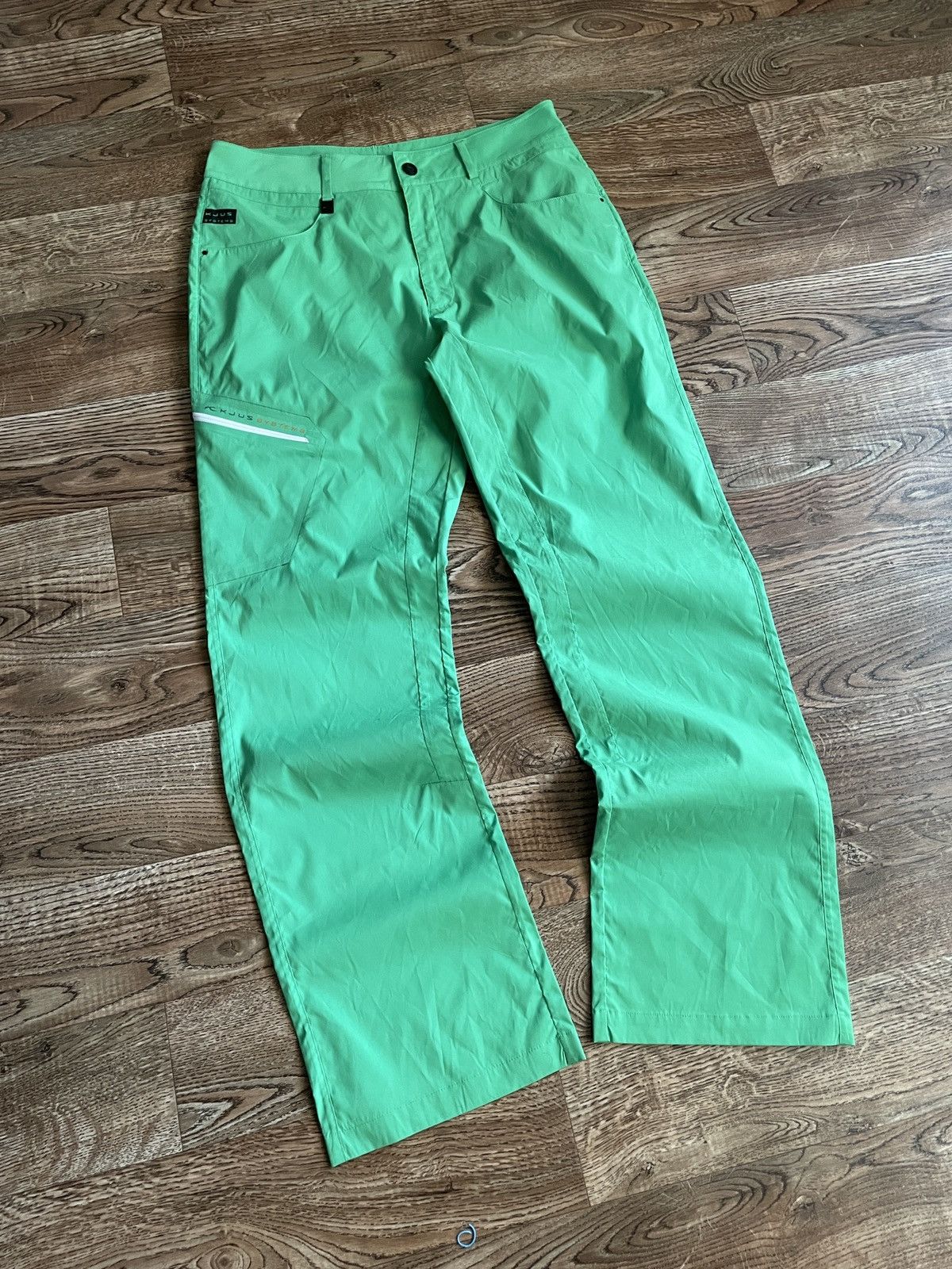 KJUS Kjus Chinos Green Pants Outdoor vintage Size US 32 / EU 48 - 2 Thumbnail