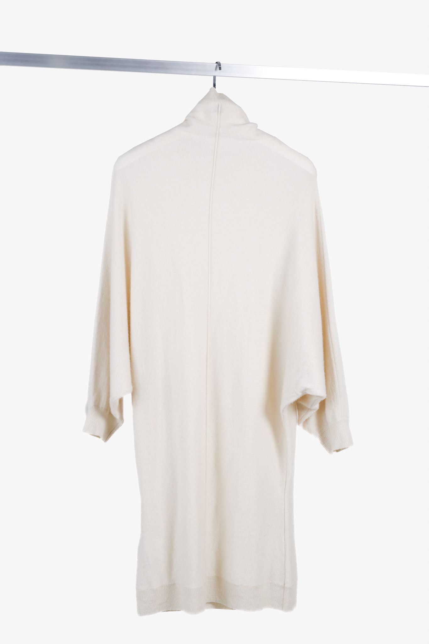 Toteme Toteme Macadamia Draped Cashmere Turtleneck Sweater Dress Size S / US 4 / IT 40 - 2 Thumbnail