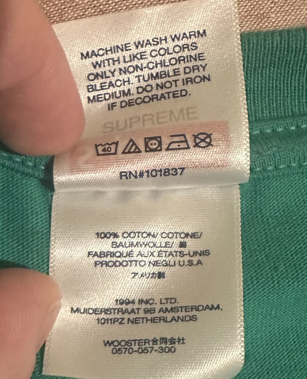 Supreme Supreme Mutant Tee Size US XL / EU 56 / 4 - 4 Thumbnail