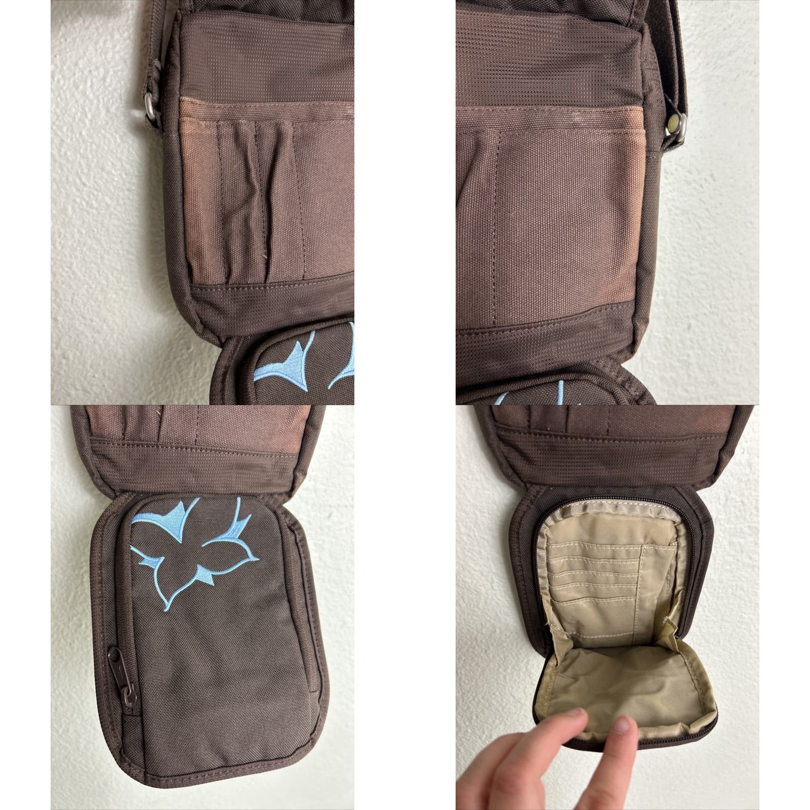 Dakine Dakine Spree Bag Crossbody Small Women Brown Nylon Polyester Lining Beach Travel Casual Size ONE SIZE - 8 Thumbnail