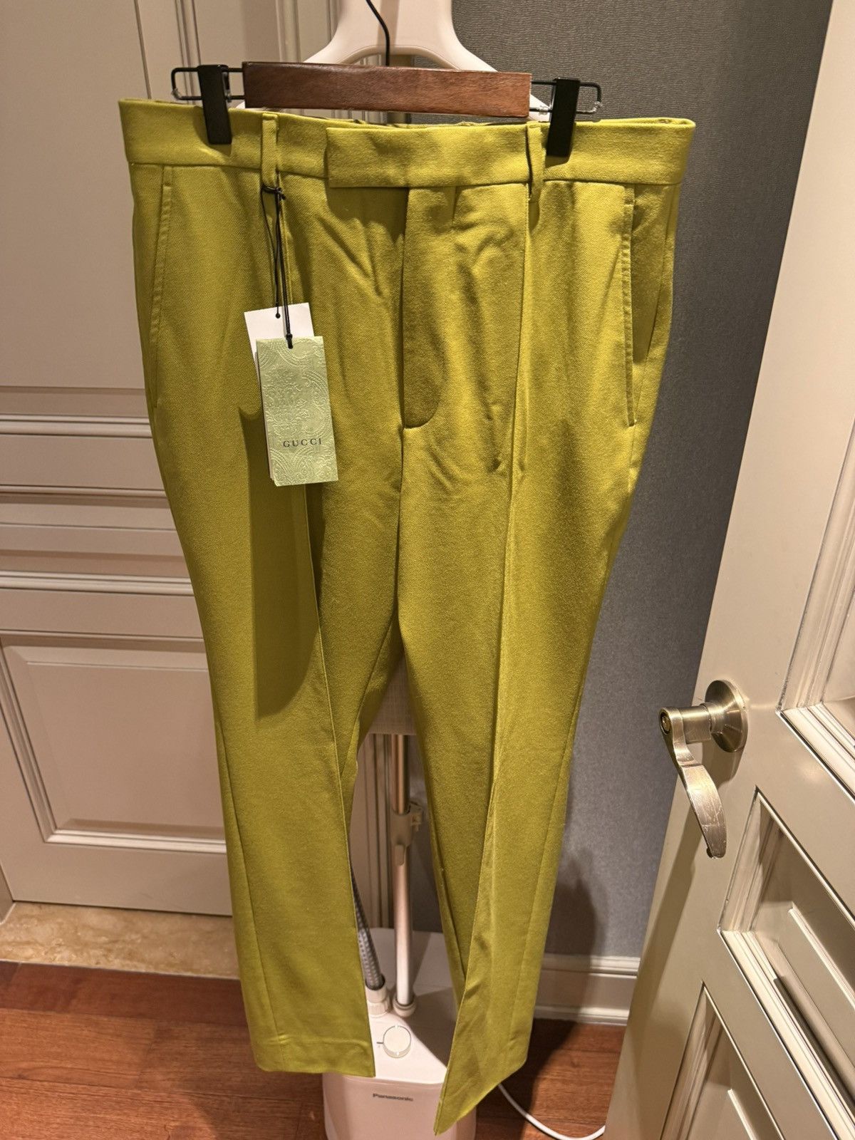 Gucci mustard wool wide legged pants size48 Size US 31 - 15 Thumbnail