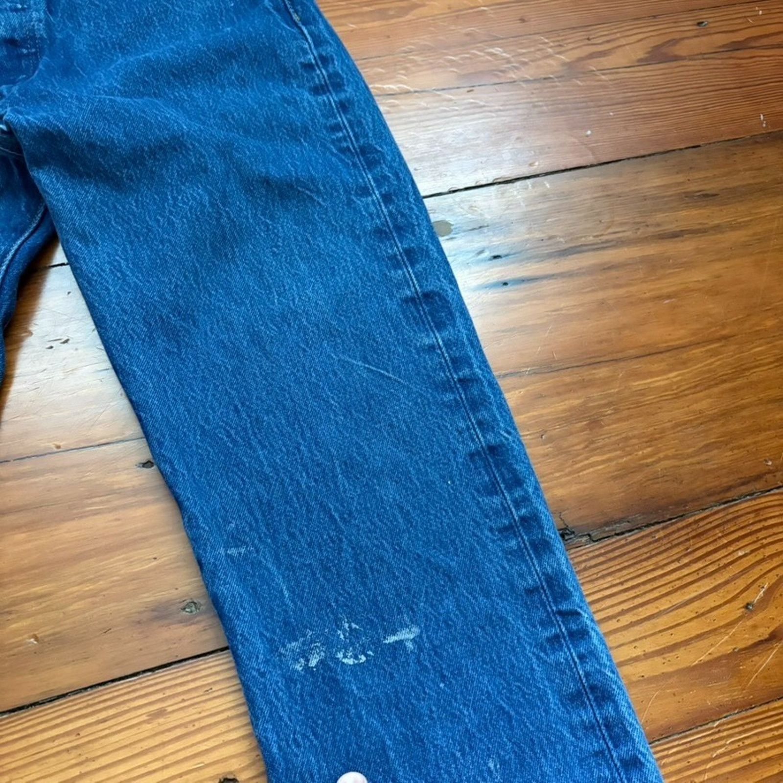 Levi's Levi’s 501 Jeans Men’s 32X29 (32X32 Tag) Straight Denim Size US 32 / EU 48 - 10 Thumbnail