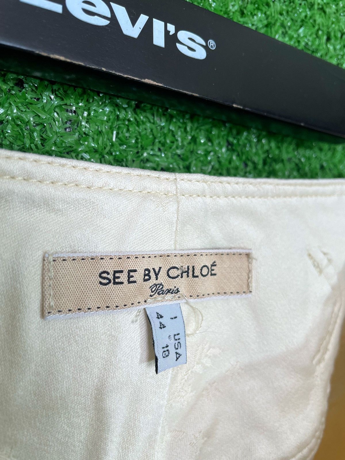 See by Chloe See by Chloe Women Straight Jeans Embroidered Luxury M-L Size 30" / US 8 / IT 44 - 7 Thumbnail