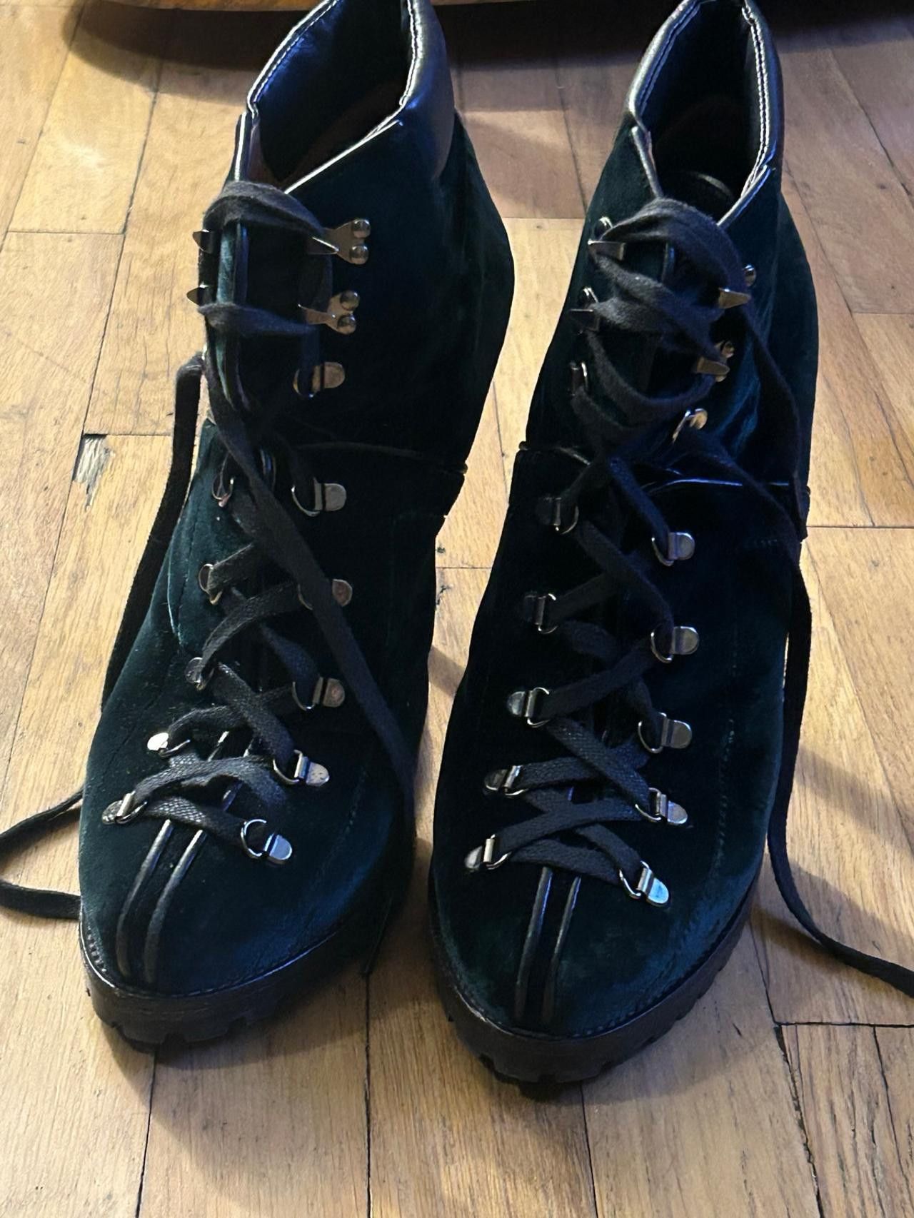 Alaia Alaia Lace Up Heeled Boots Size US 8 / IT 38 - 1 Preview