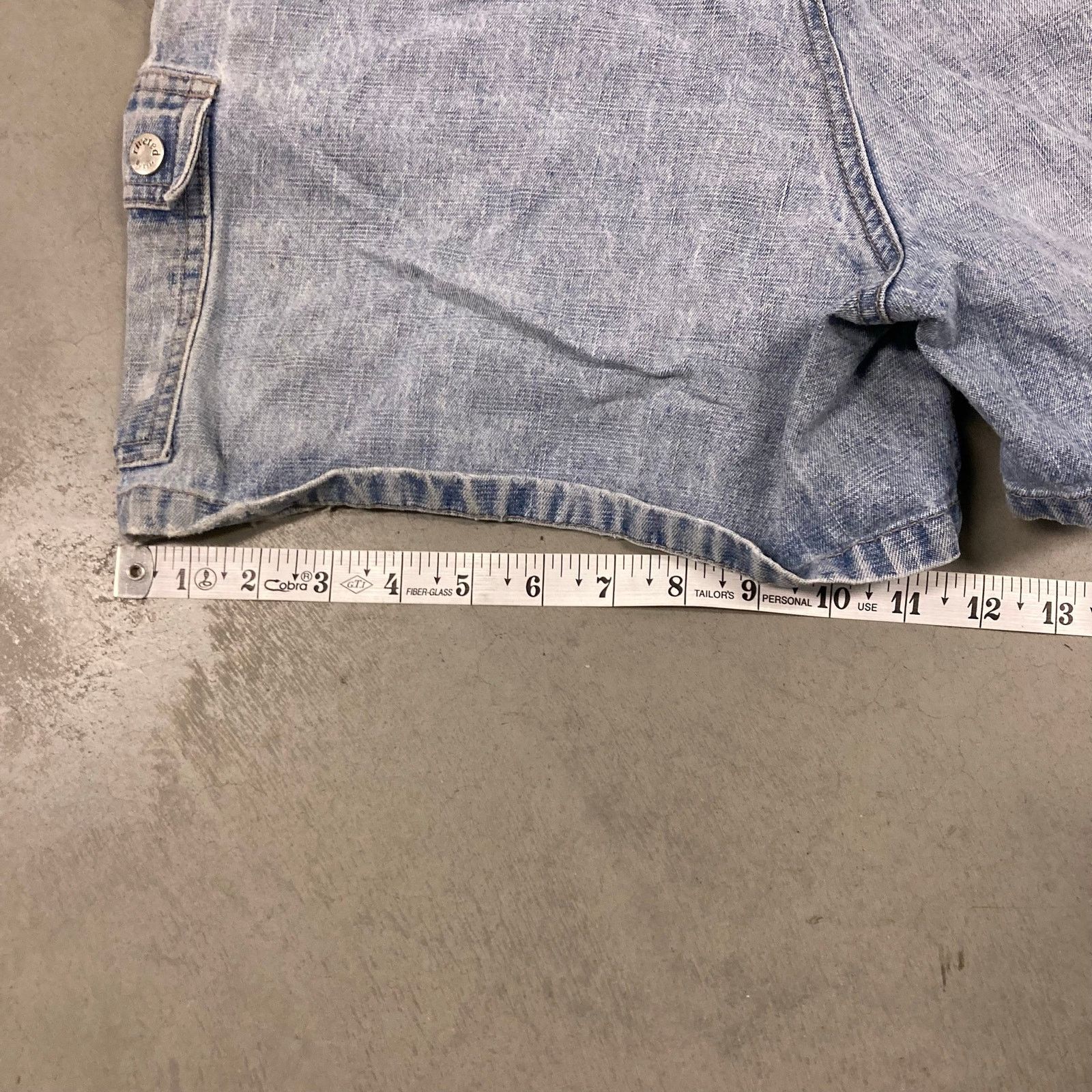 Lee × Vintage Y2K Lee cargo jean shorts 31 Size 32" / US 10 / IT 46 - 3 Thumbnail