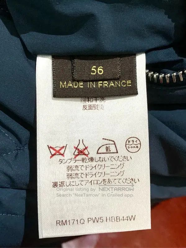 Other Louis Vuitton Blue Cotton Men's Jacket XXL . Size US XXL / EU 58 / 5 - 8 Thumbnail