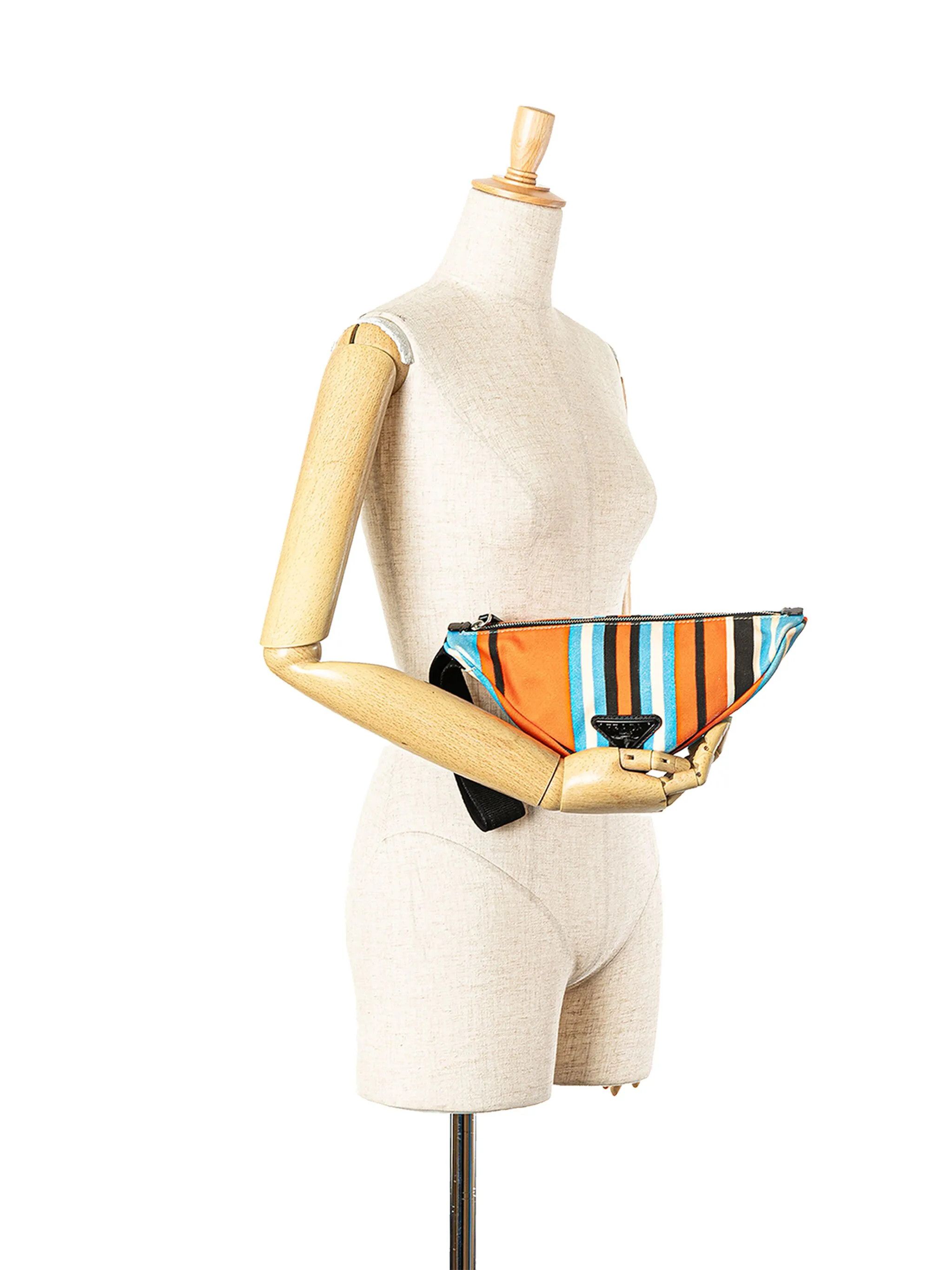 Prada o1mt1gz0225 Size: OS / Triangle Wristlet Clutch Multicolor Size ONE SIZE - 7 Thumbnail