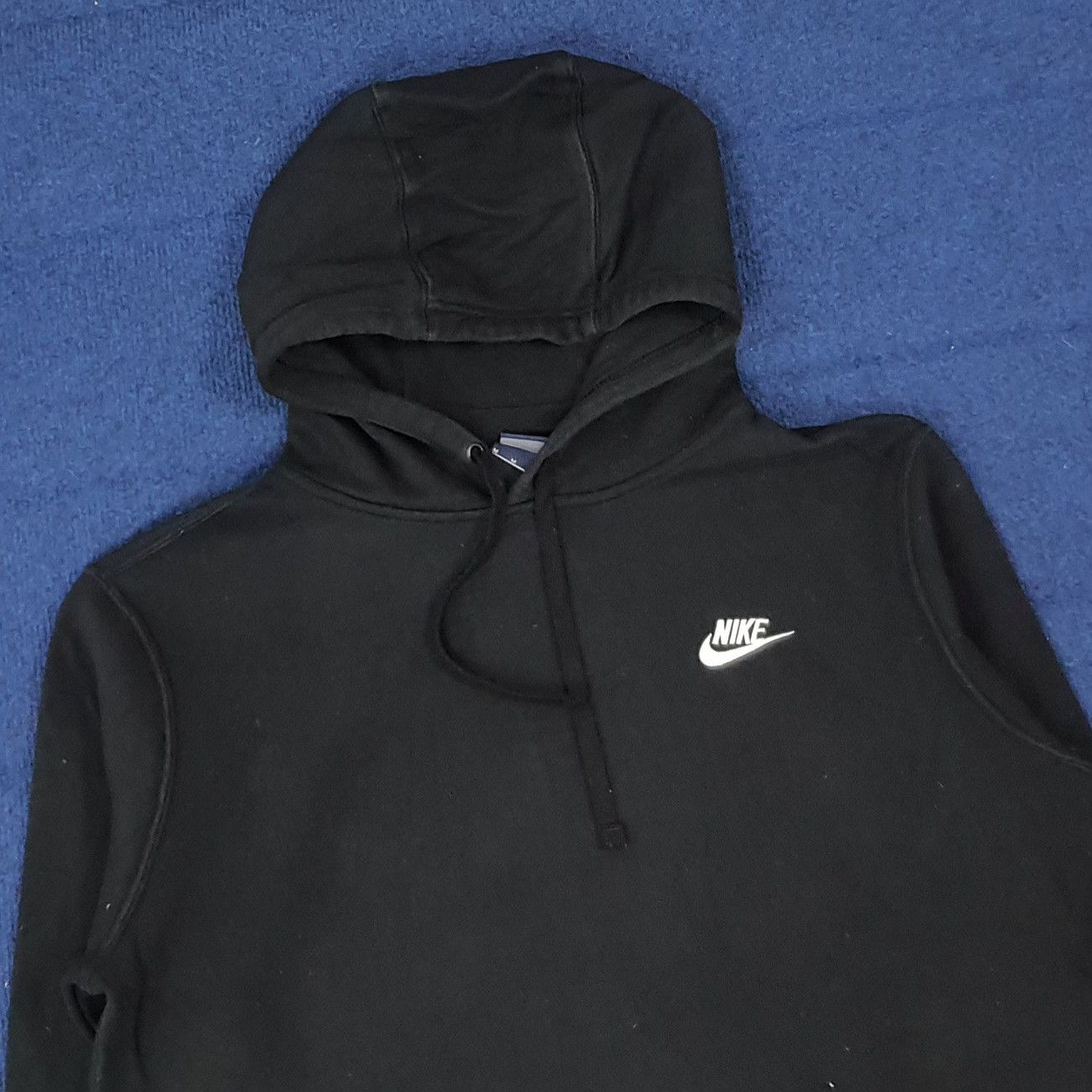 Nike Vintage Nike Hoodie Black Embroidery Swoosh Pullover C278N21 Size US L / EU 52-54 / 3 - 2 Thumbnail