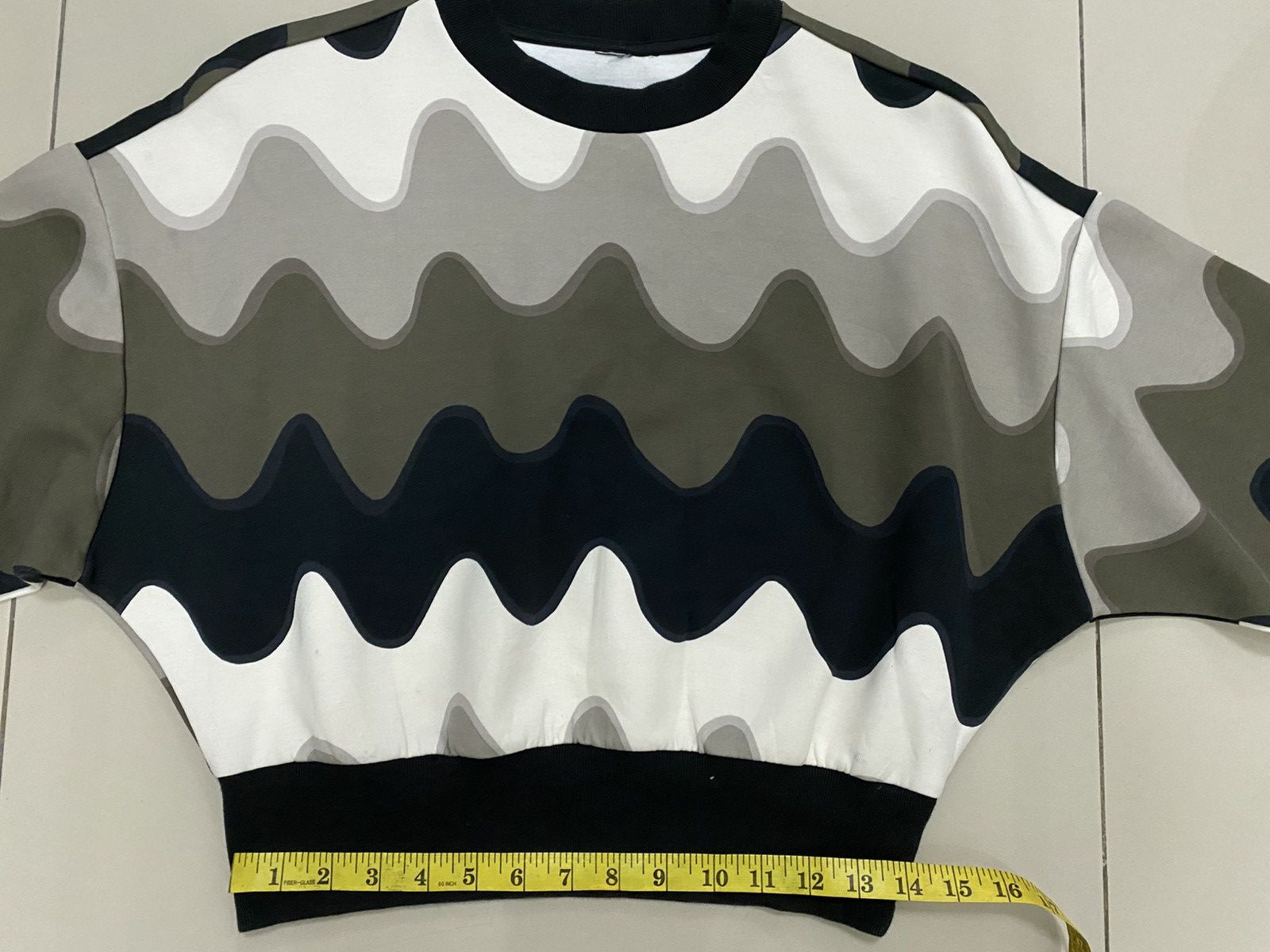 Vintage Adidas X Marimekko Stripe Sweatshirt Size S / US 4 / IT 40 - 10 Thumbnail