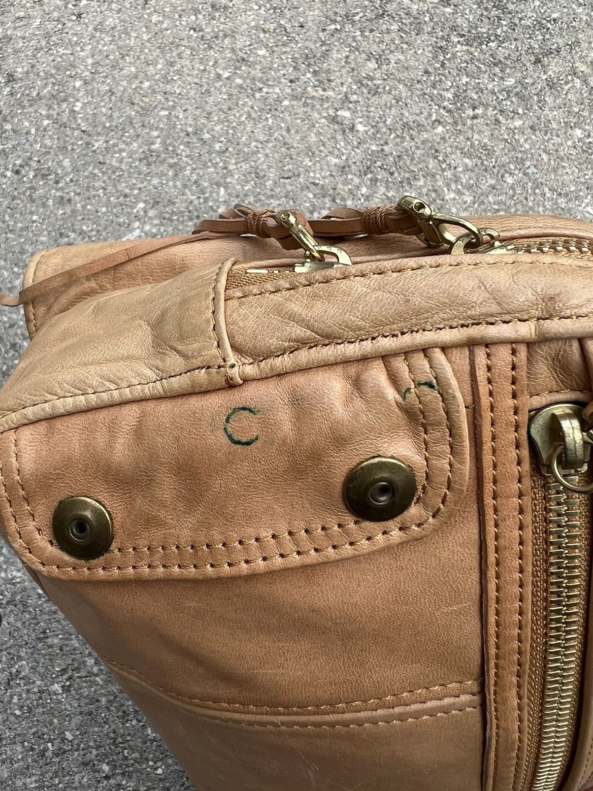 Leather Vinterks Japan Patina Leather Bag Size ONE SIZE - 15 Thumbnail