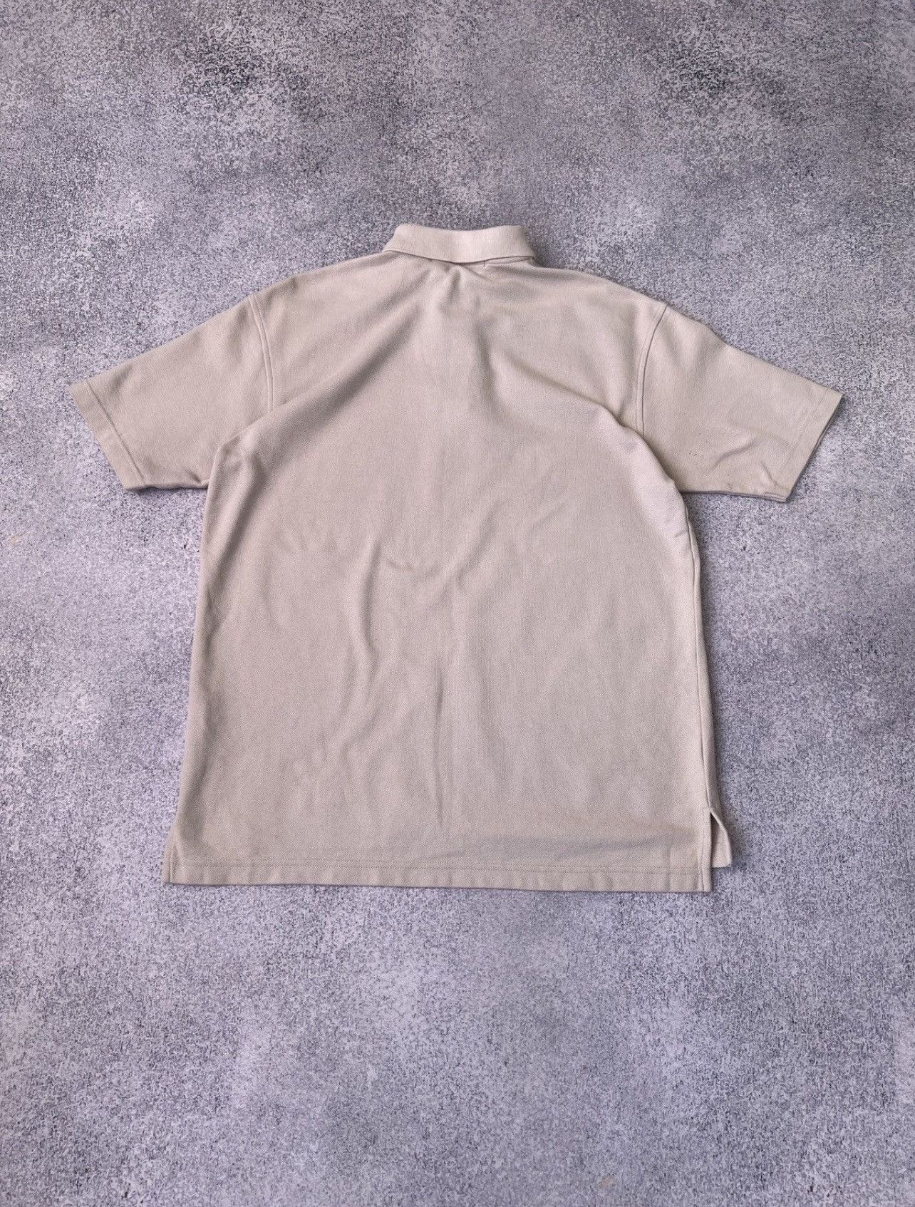 Yves Saint Laurent Vintage Saint Laurent Jeans Beige Polo Top Classic Logo Size US M / EU 48-50 / 2 - 8 Thumbnail