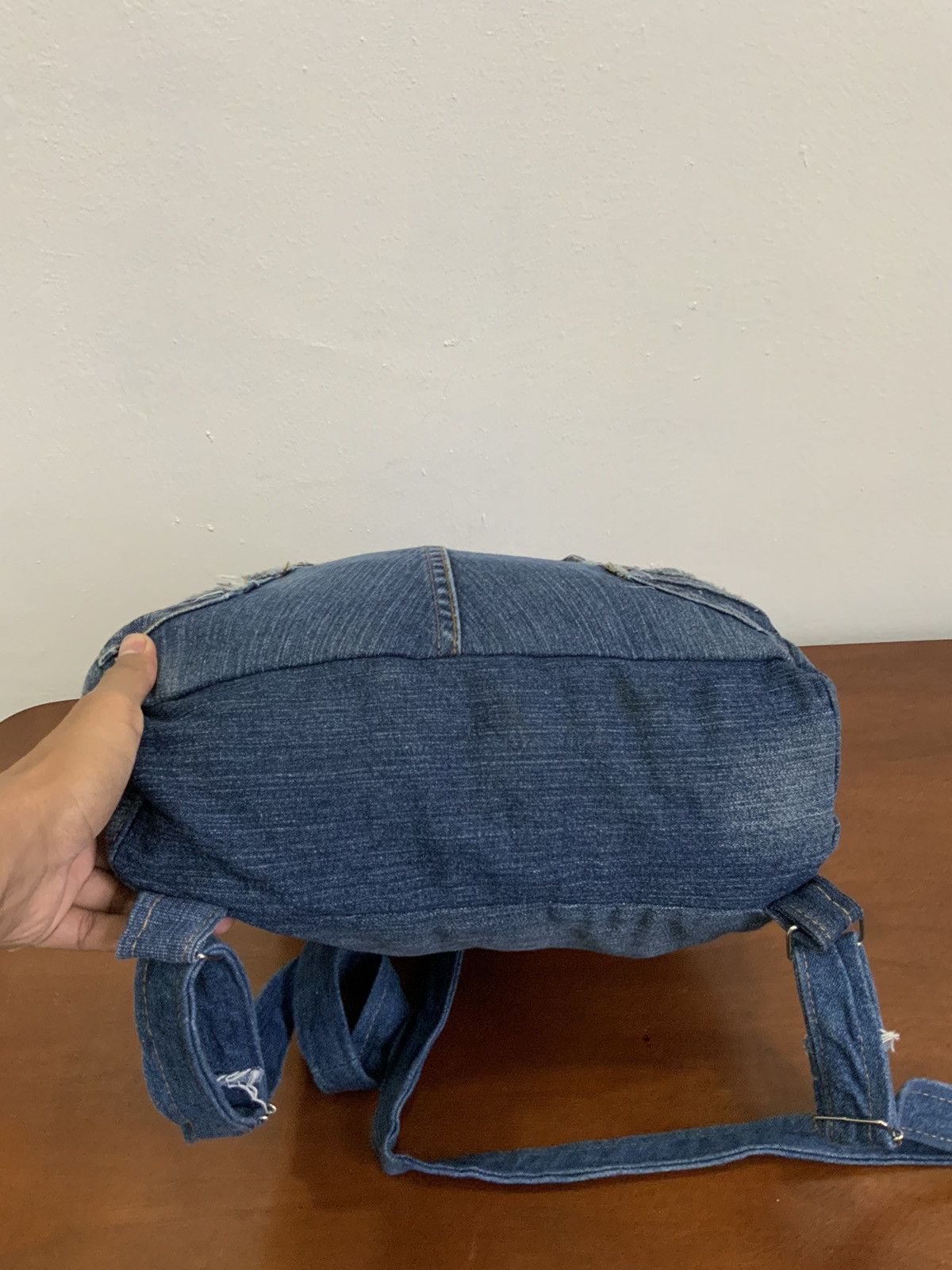 Seditionaries Denime Distressed Streetwear Japan Backpack Size ONE SIZE - 7 Thumbnail