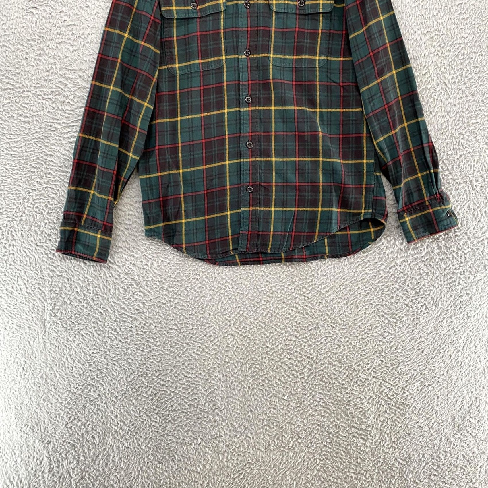 Filson Filson Scout Shirt Mens Small Plaid Green Cotton Button Up Workwear Outdoors Size US S / EU 44-46 / 1 - 3 Thumbnail