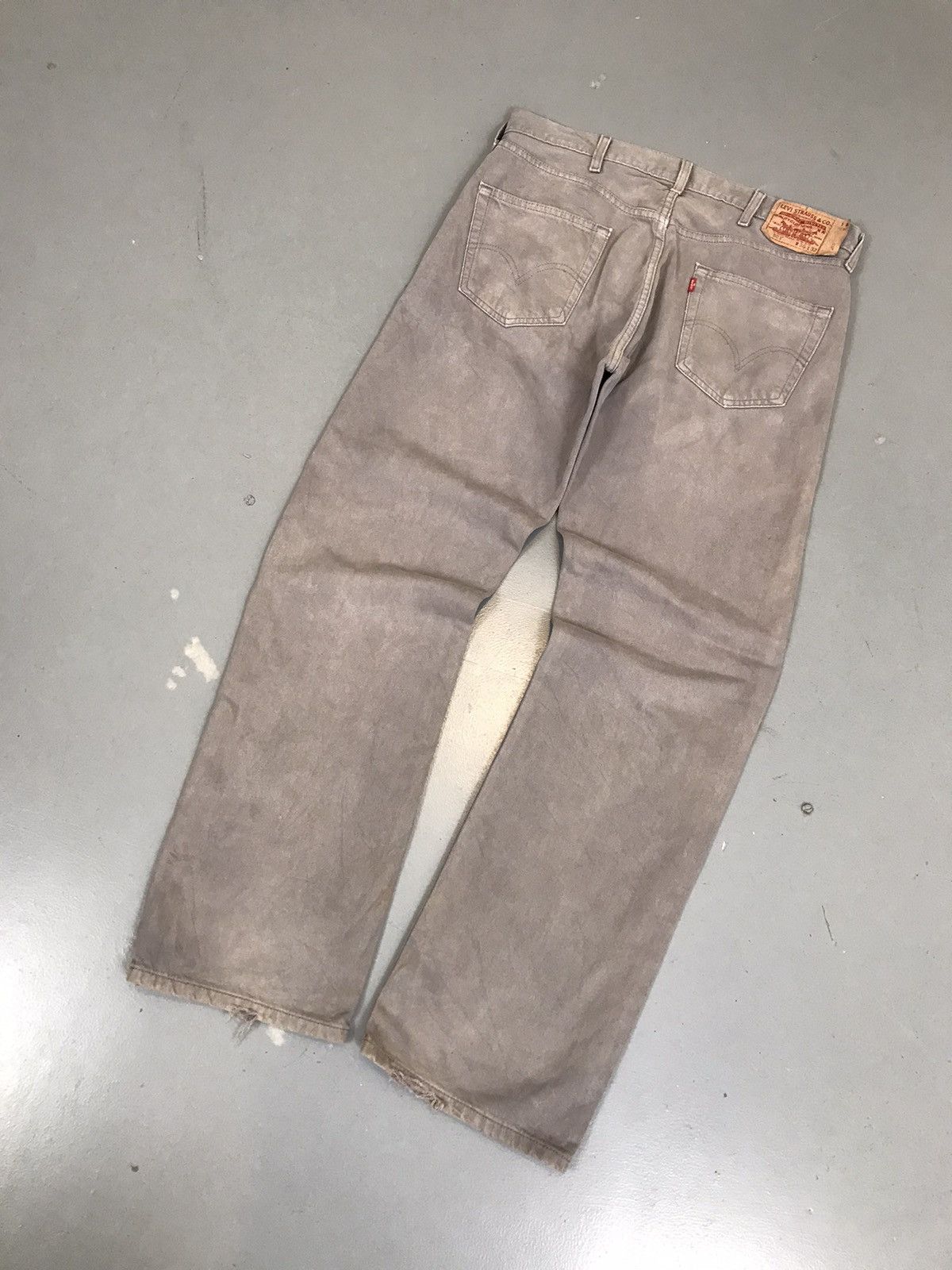 Levi's × Vintage Vintage Levi’s 501 faded rare denim Size US 37 - 7 Thumbnail