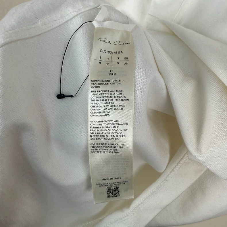 Rick Owens rickowens 24SS white sleeveless vest-2508 Size US S / EU 44-46 / 1 - 6 Thumbnail