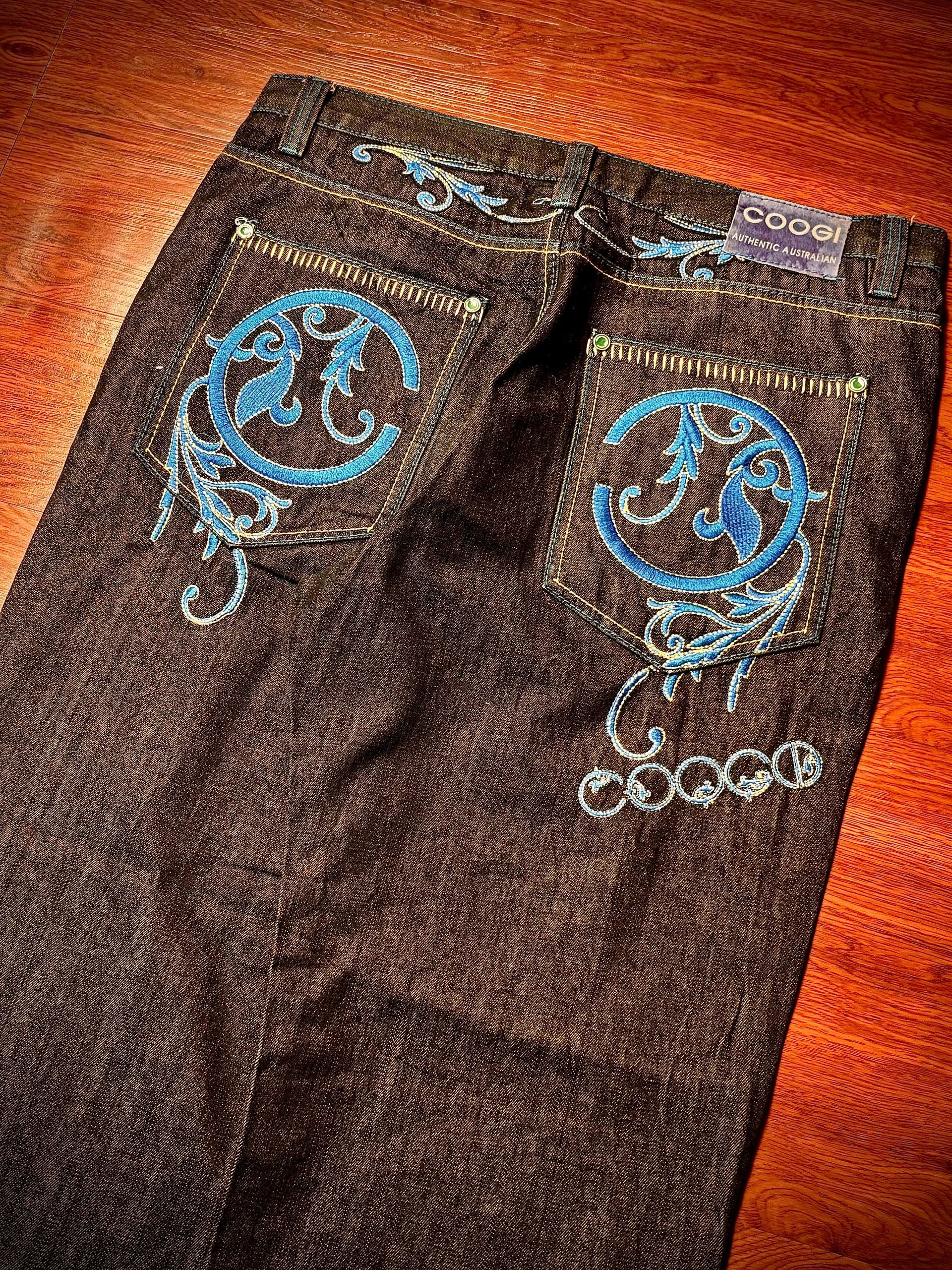 Coogi × Supreme Vintage Rare Limited Edition Coogi Royal Tribal Design Jean Size US 38 / EU 54 - 2 Thumbnail