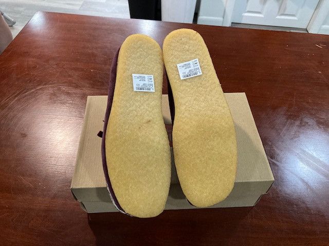 Clarks Concepts x Clarks Wallabees 'Maroon Snakeskin' sz. 9.5 DS Size US 9.5 / EU 42-43 - 6 Thumbnail