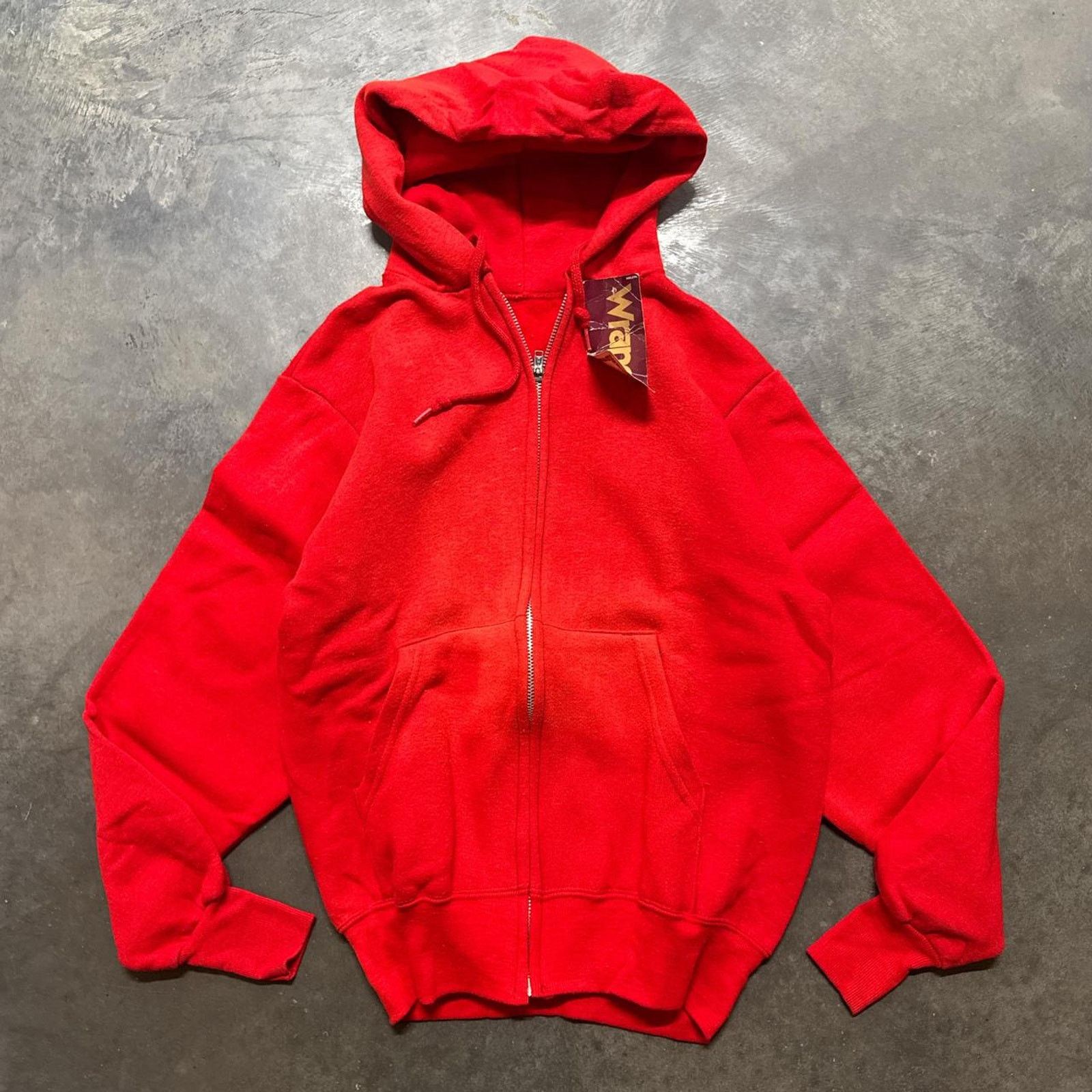 Vintage × Wrangler Wrangler NWT 5050 True Vintage Blank Full Zip Hoodie Size US S / EU 44-46 / 1 - 1 Thumbnail