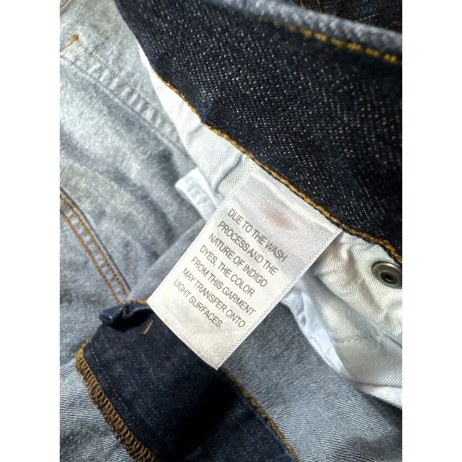 Denime Duluth Flex Weekender Jeans Shirt? 46x31 Blue Denim Big & Tall Men Relaxed Fit 5-Pocket Cotton Spandex USA Vintage: No Size US 30 / EU 46 - 7 Thumbnail