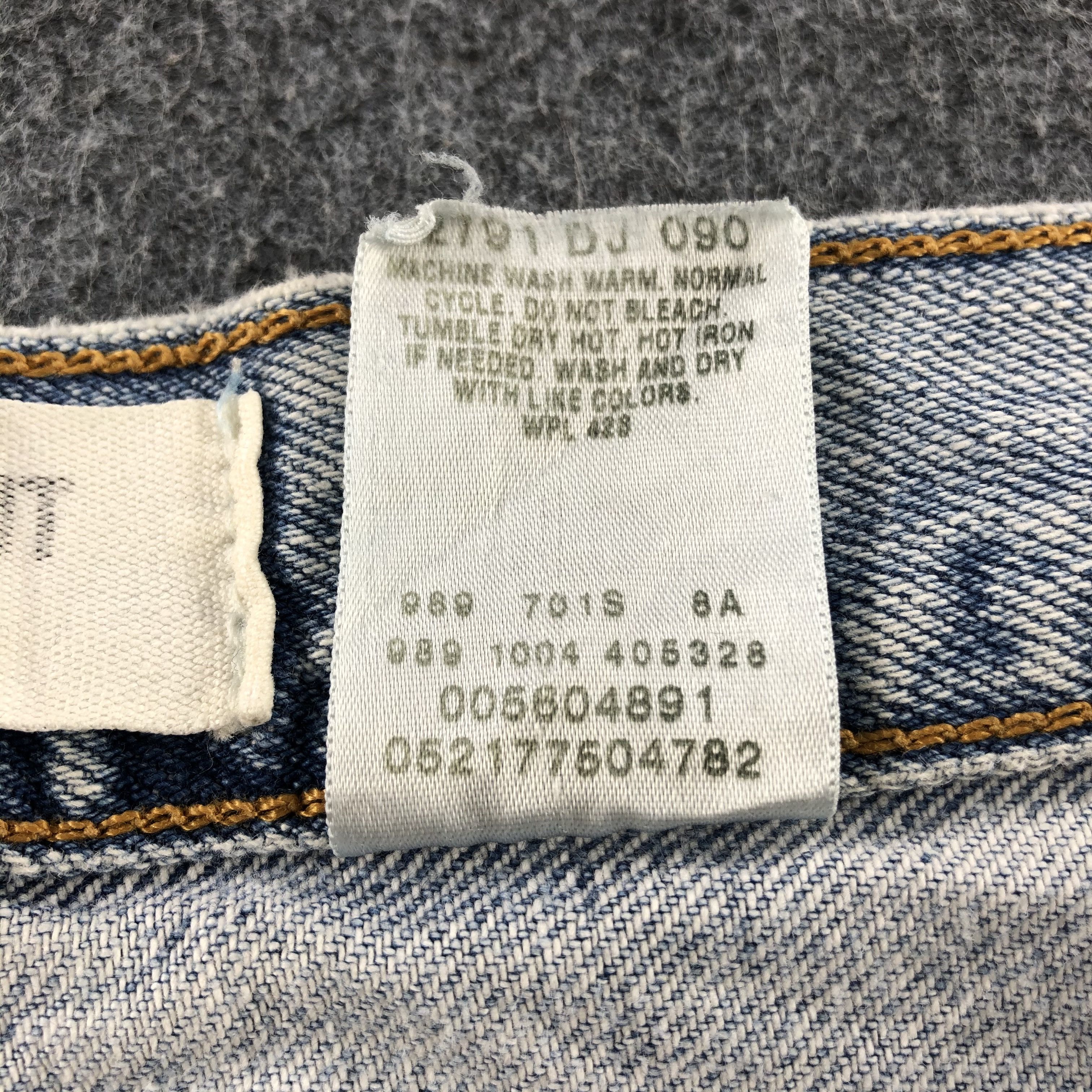 Levi's Vintage Light Wash Levis 560 Jeans- J1334 Size US 38 / EU 54 - 11 Thumbnail
