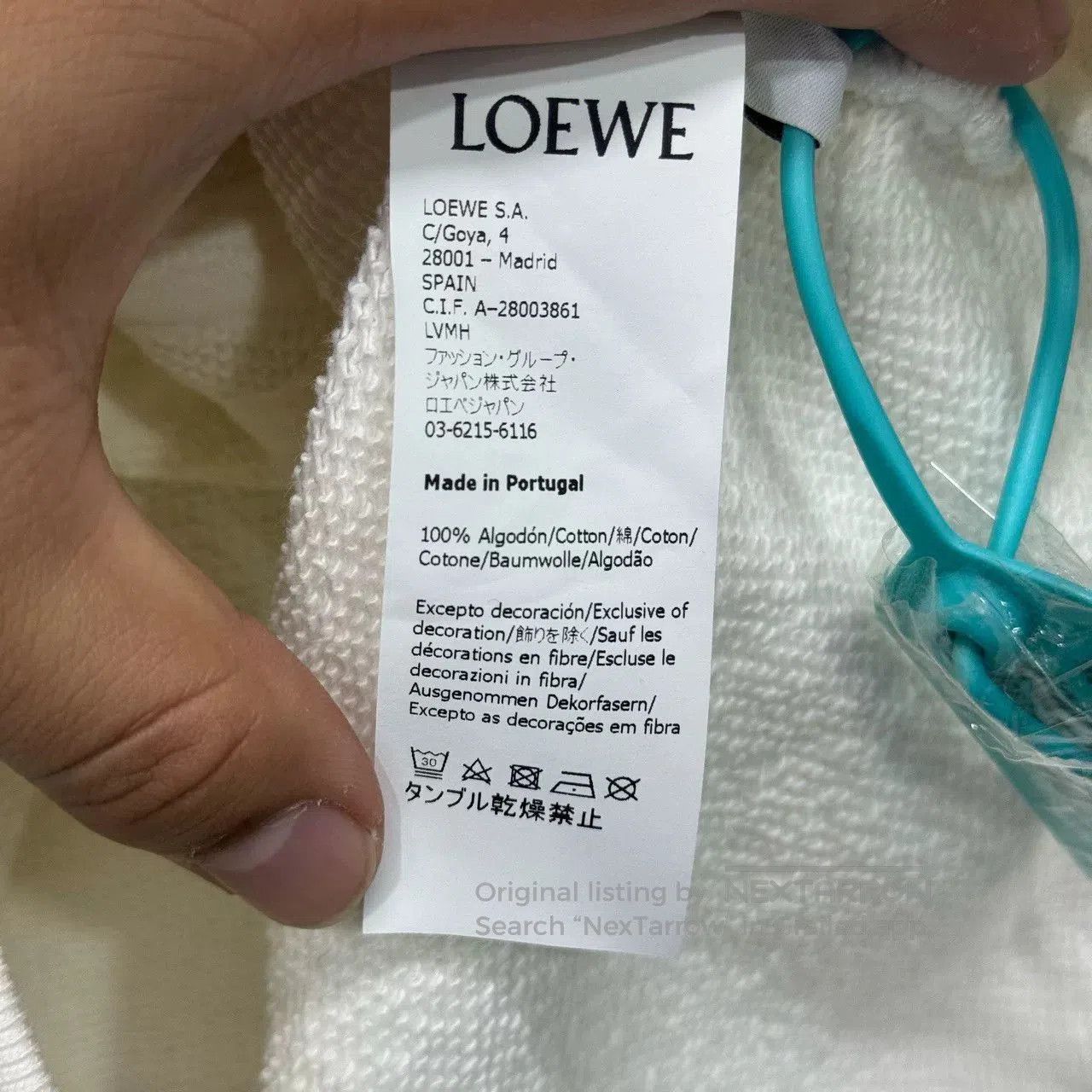 Loewe Loewe Embroidered Logo Sweatshirt. Size US M / EU 48-50 / 2 - 5 Thumbnail