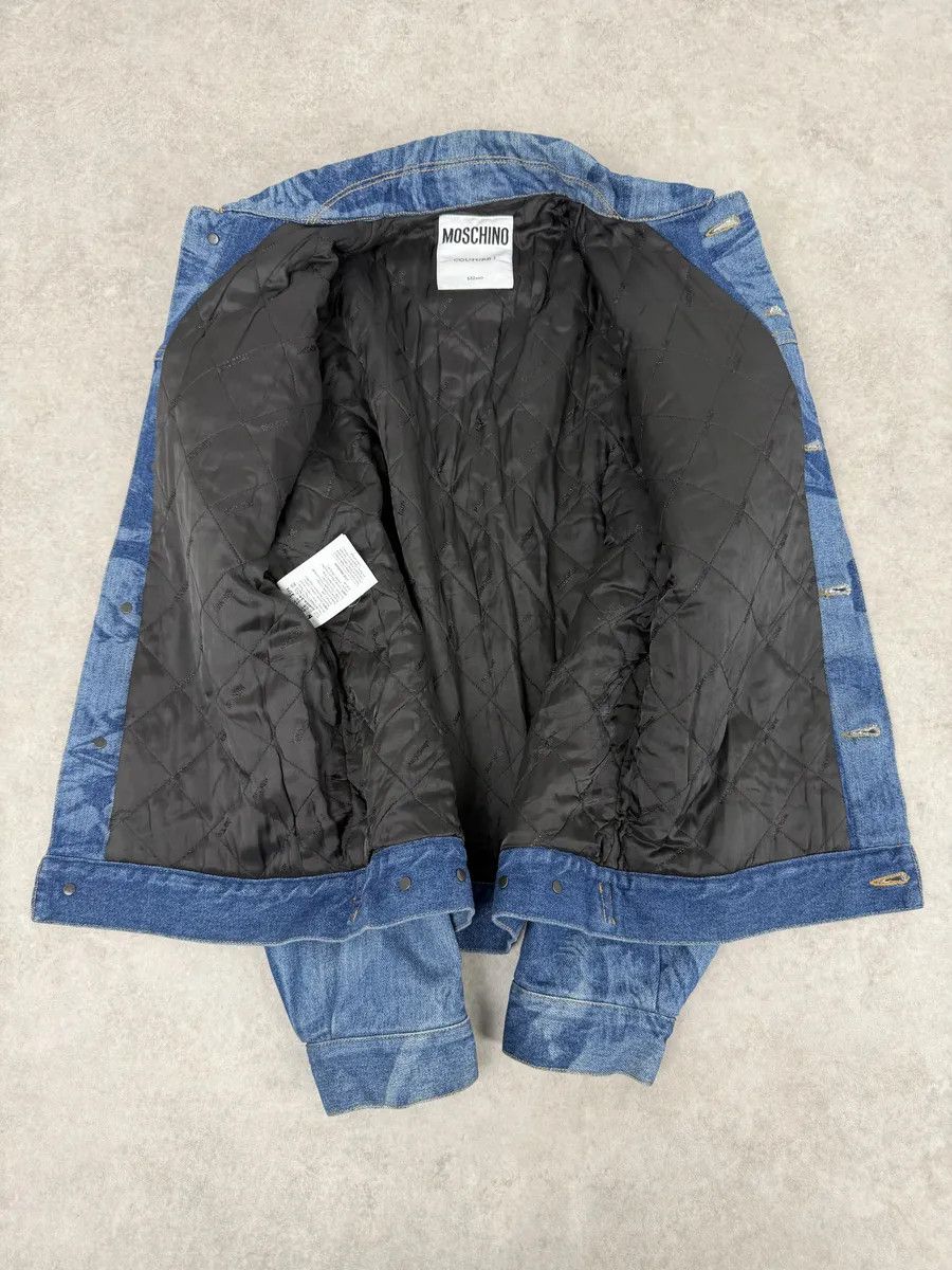 Moschino FW2017 Moschino Tattooed Horse Print Blue Denim Jacket Size US M / EU 48-50 / 2 - 10 Thumbnail