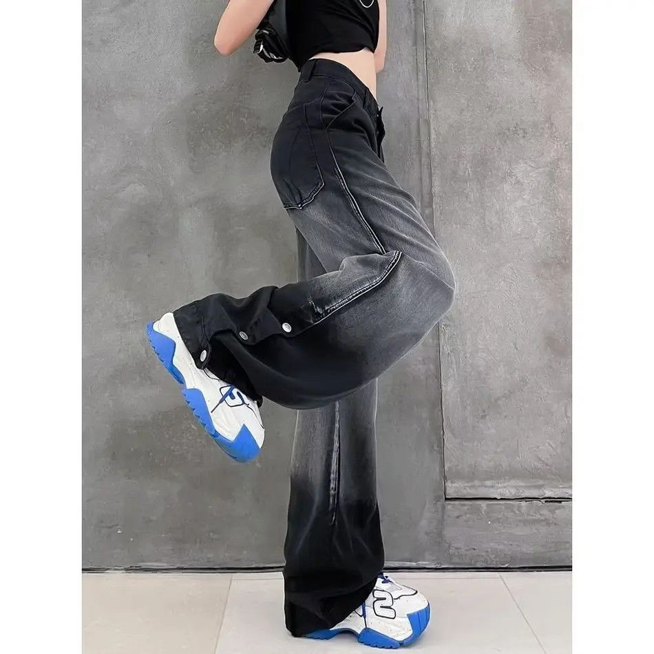 Japanese Brand × Jean Retro loose gradient straight leg jeans Size US 32 / EU 48 - 3 Thumbnail